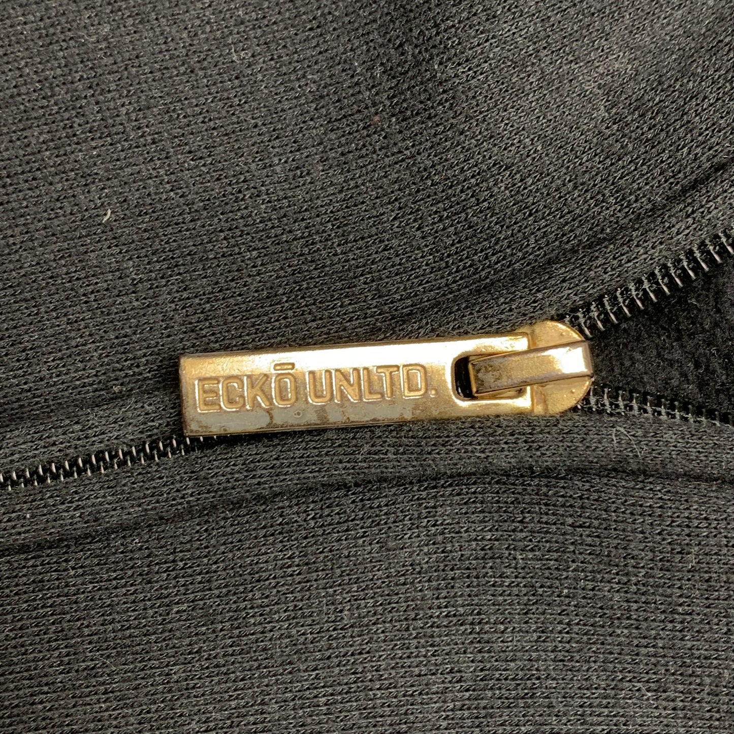 Ecko Unltd. 00s black studded graphic hoodie