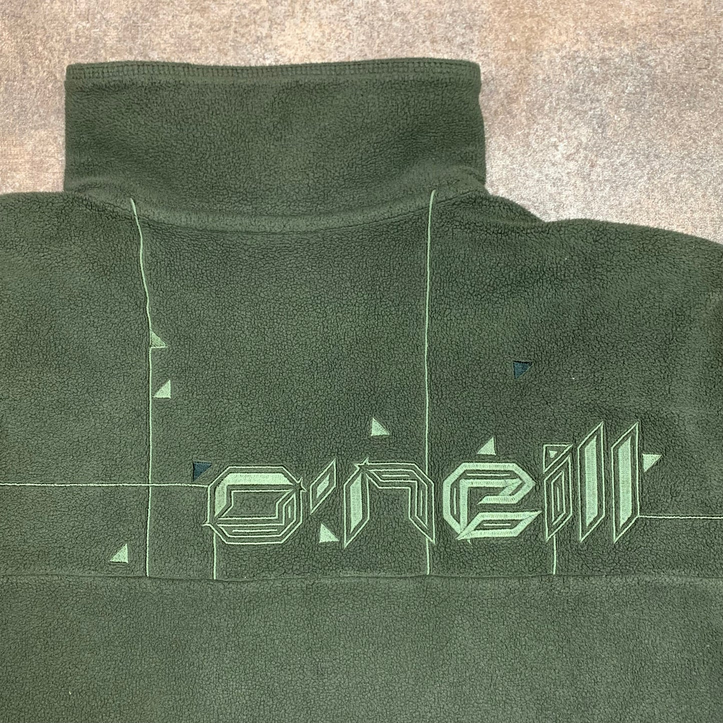 O'Neill 00s embroidered quarter zip fleece