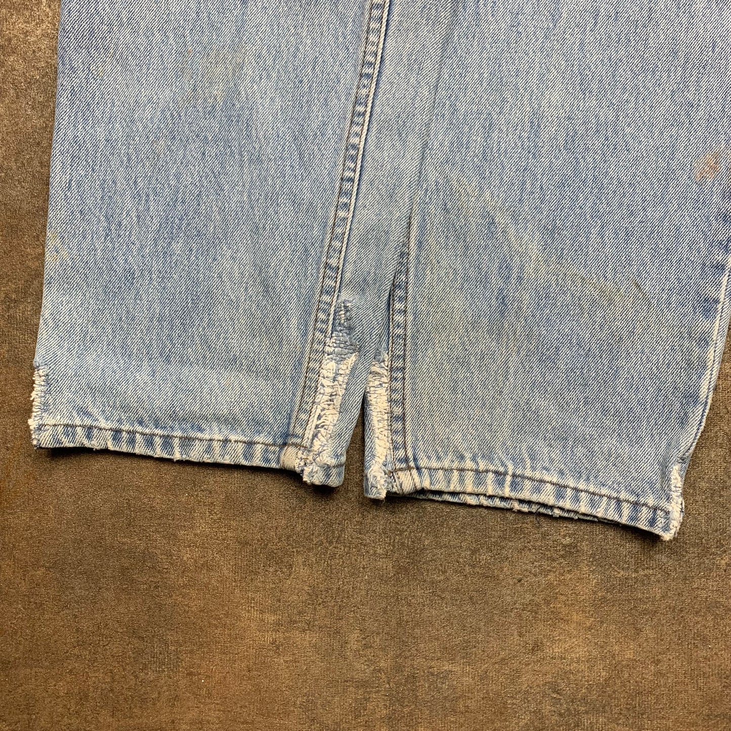 Levi's Silvertab 00s baggy pale blue jeans