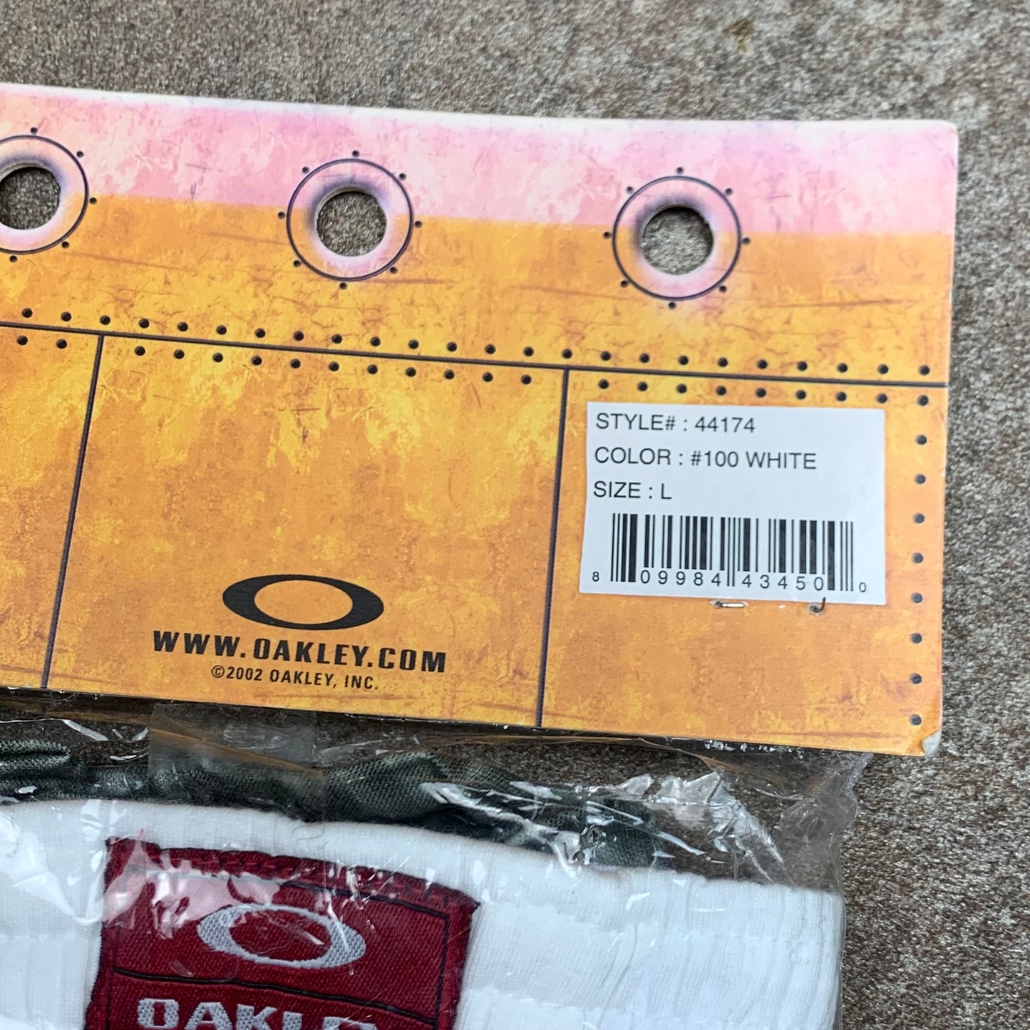 Oakley Software 00s deadstock white boxer pants