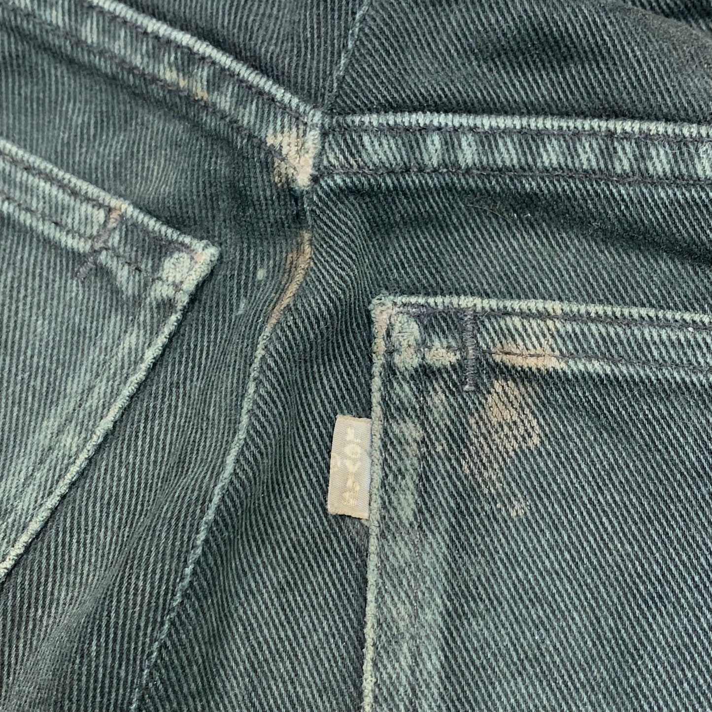 Levi's Silvertab 00s baggy black jeans