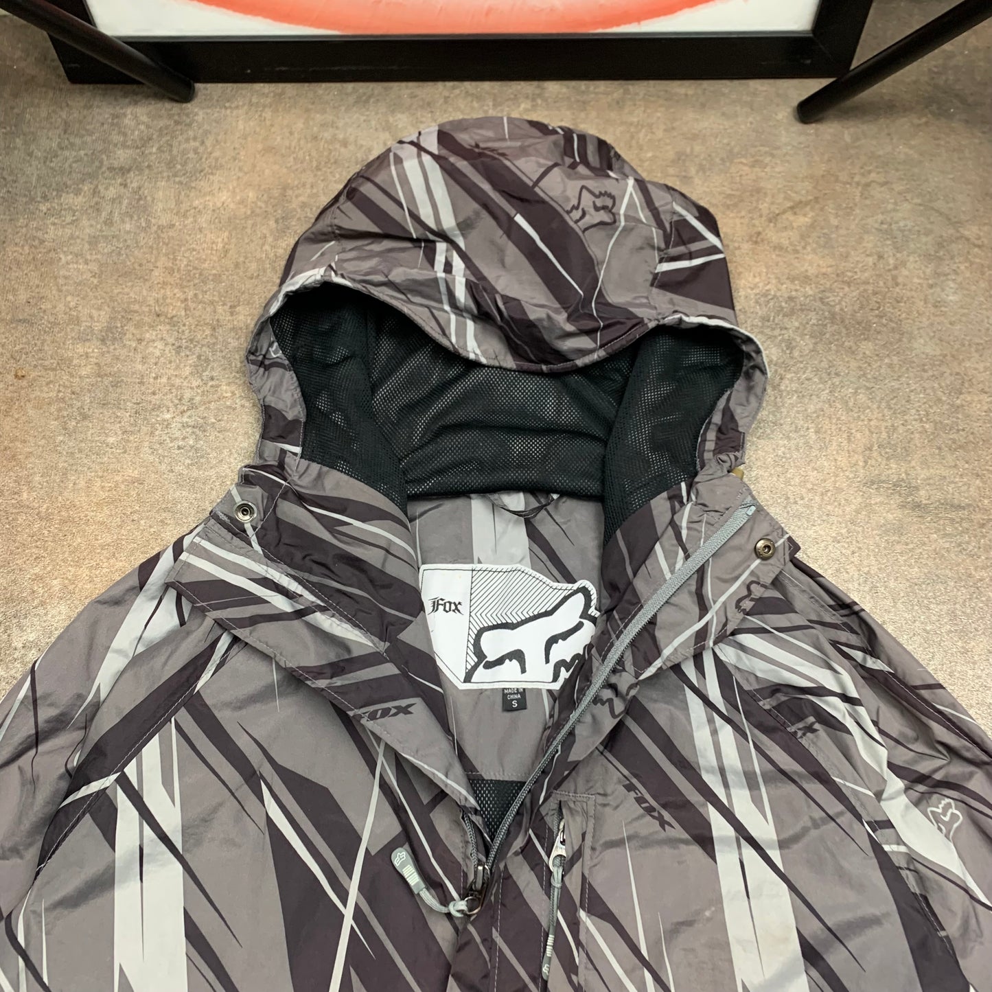 Fox Racing 00s graphic lined jacket