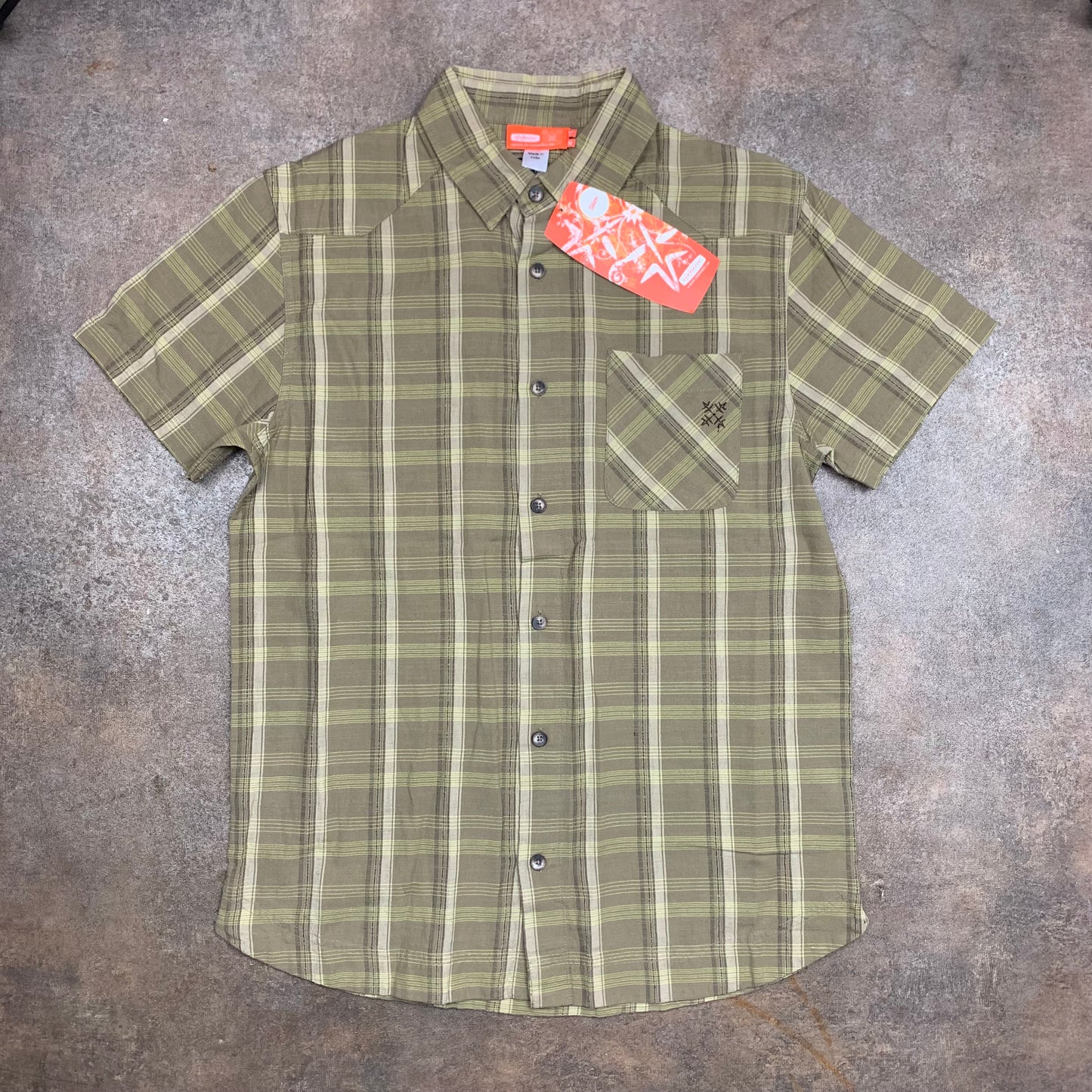 Oxbow 00s deadstock graphic button shirt