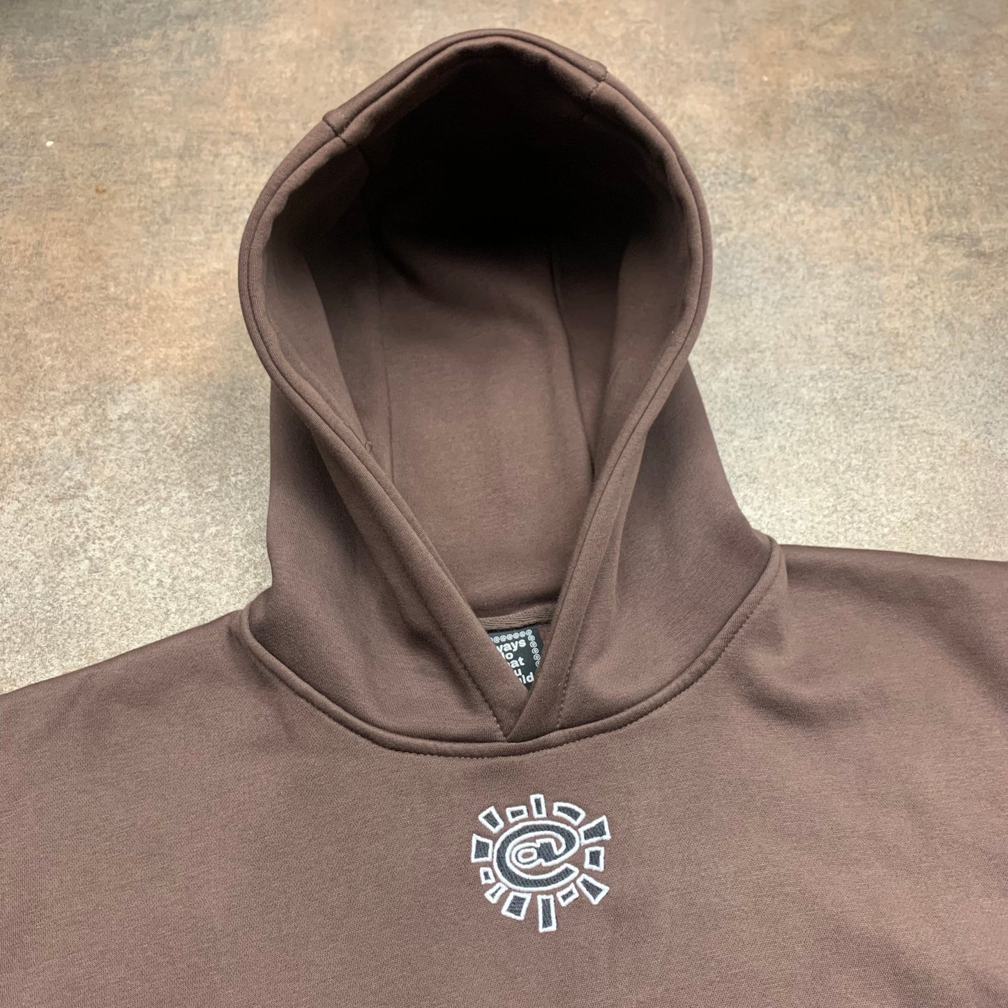 Always Do What You Should Do graphic hoodie