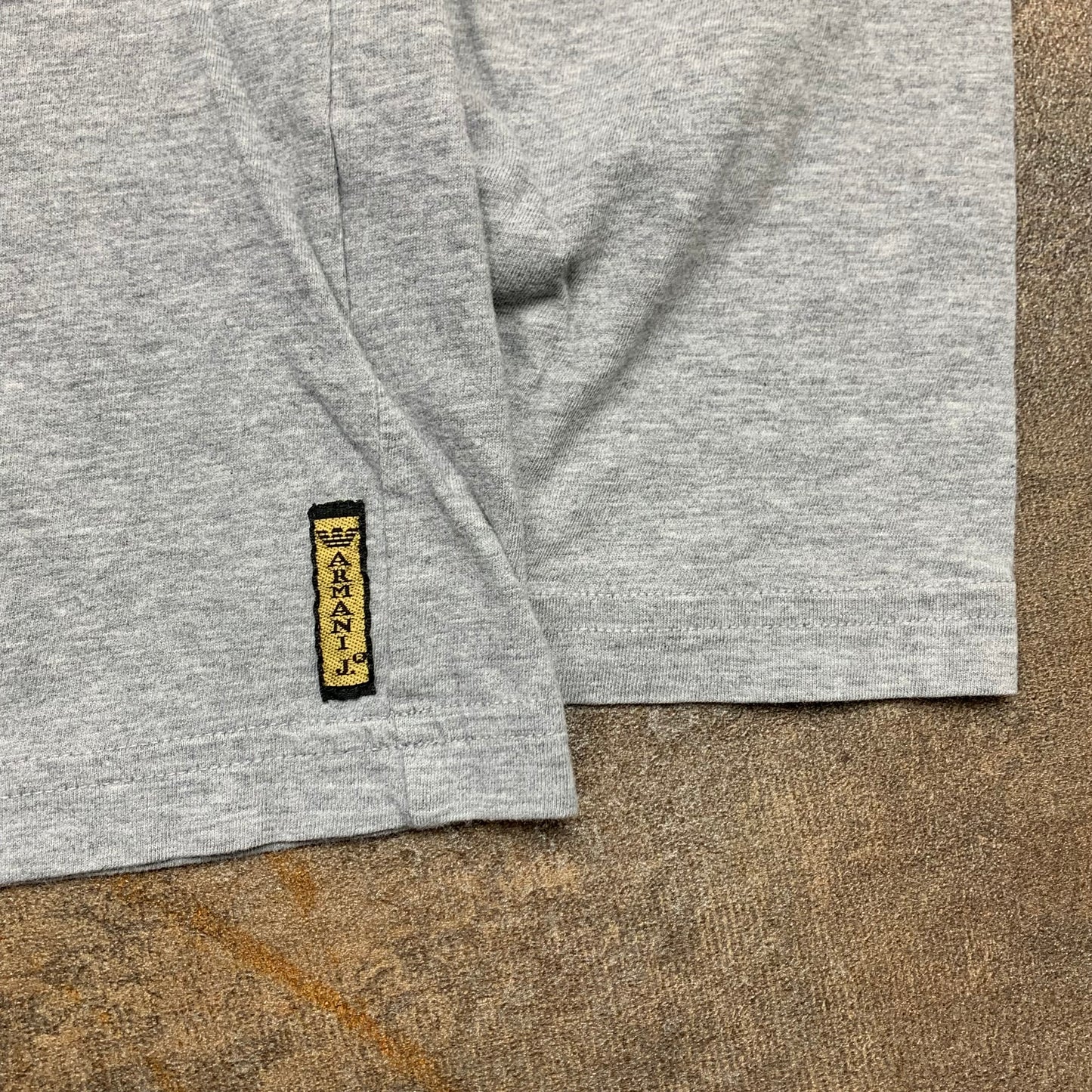 Armani Jeans 00s grey long sleeve tee