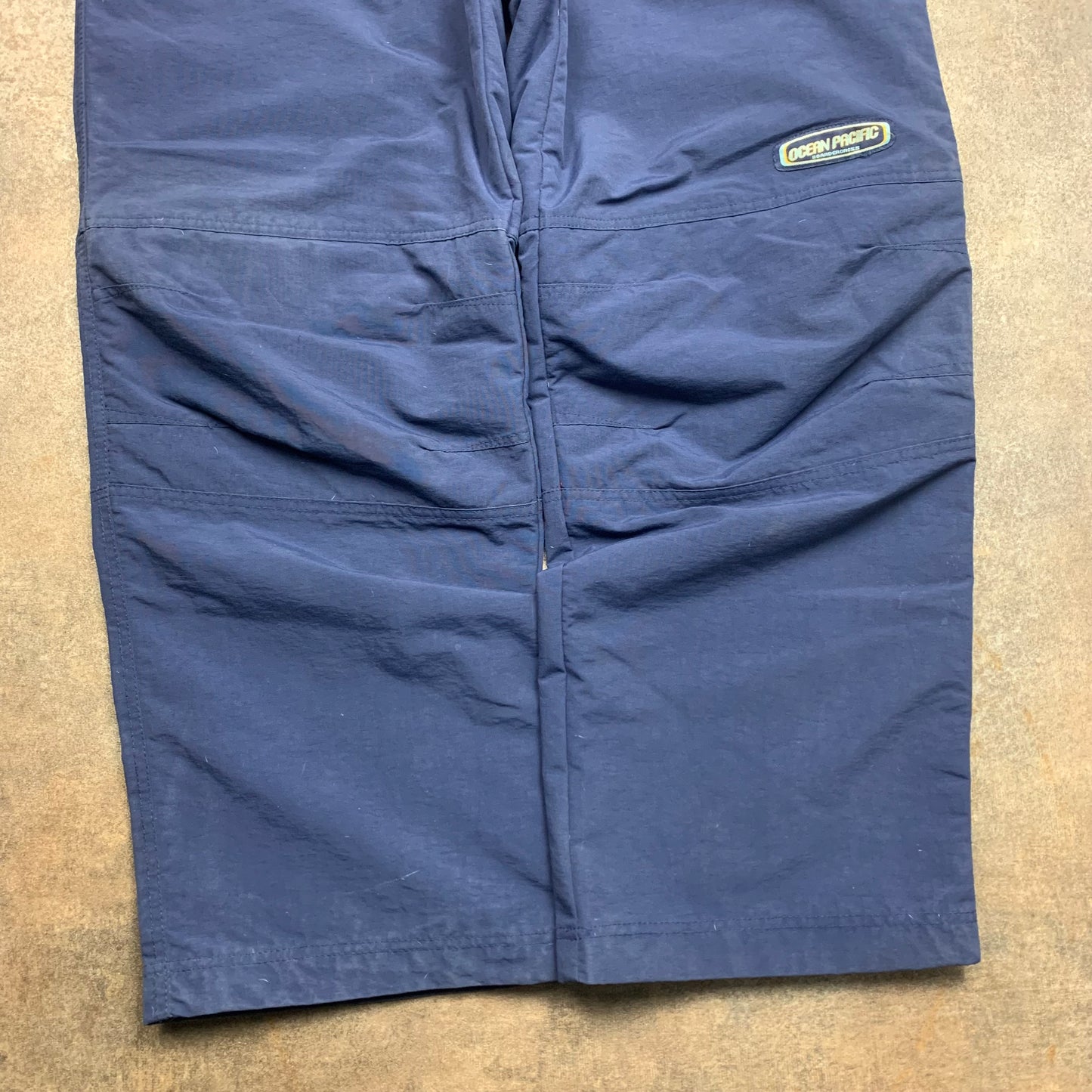 Ocean Pacific 90s navy baggy salopettes