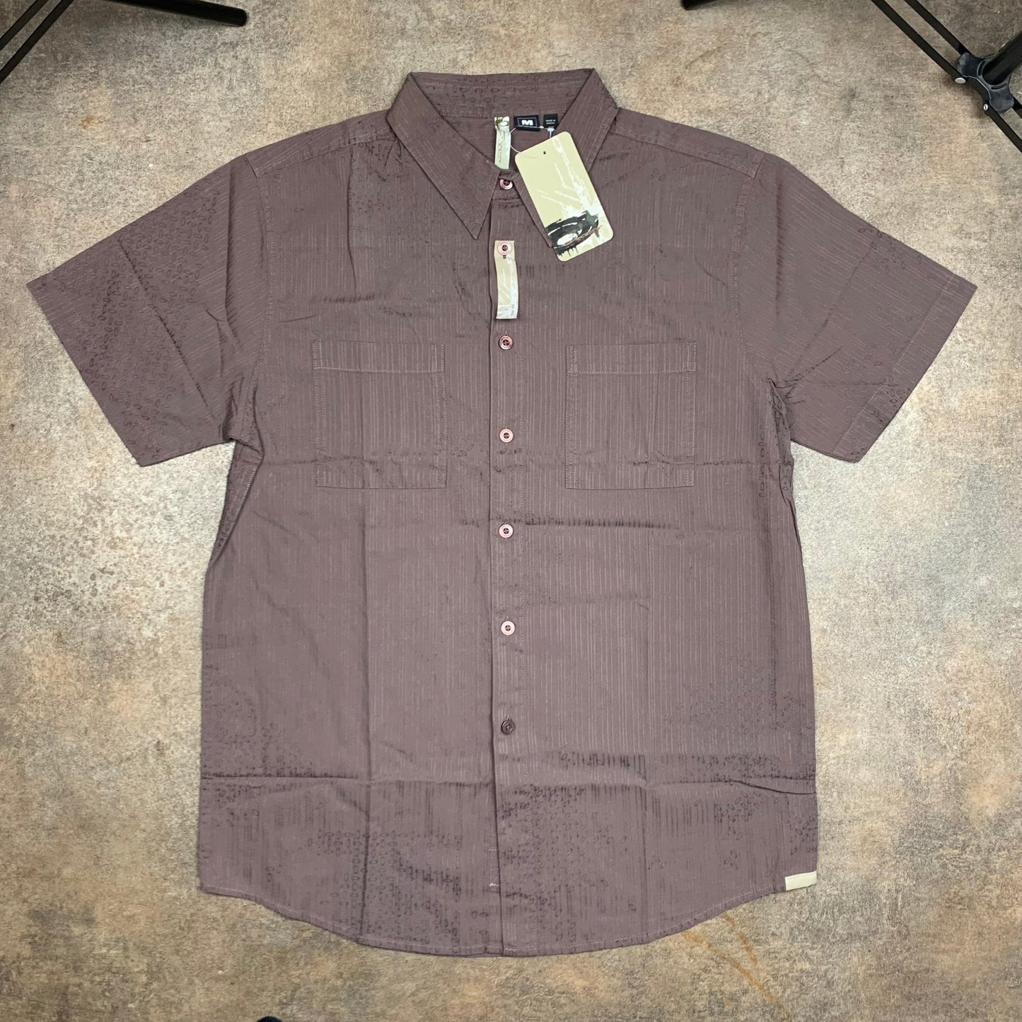 Oakley 00s brown graphic shirt
