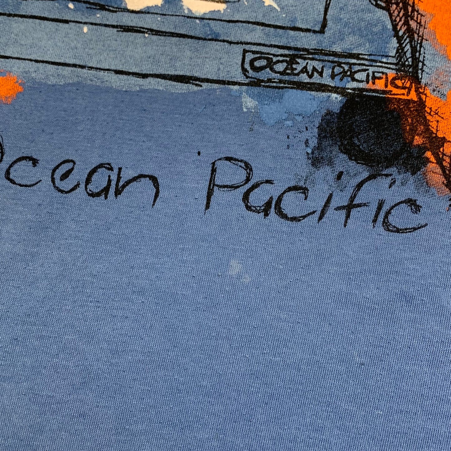 Ocean Pacific blue graphic tee