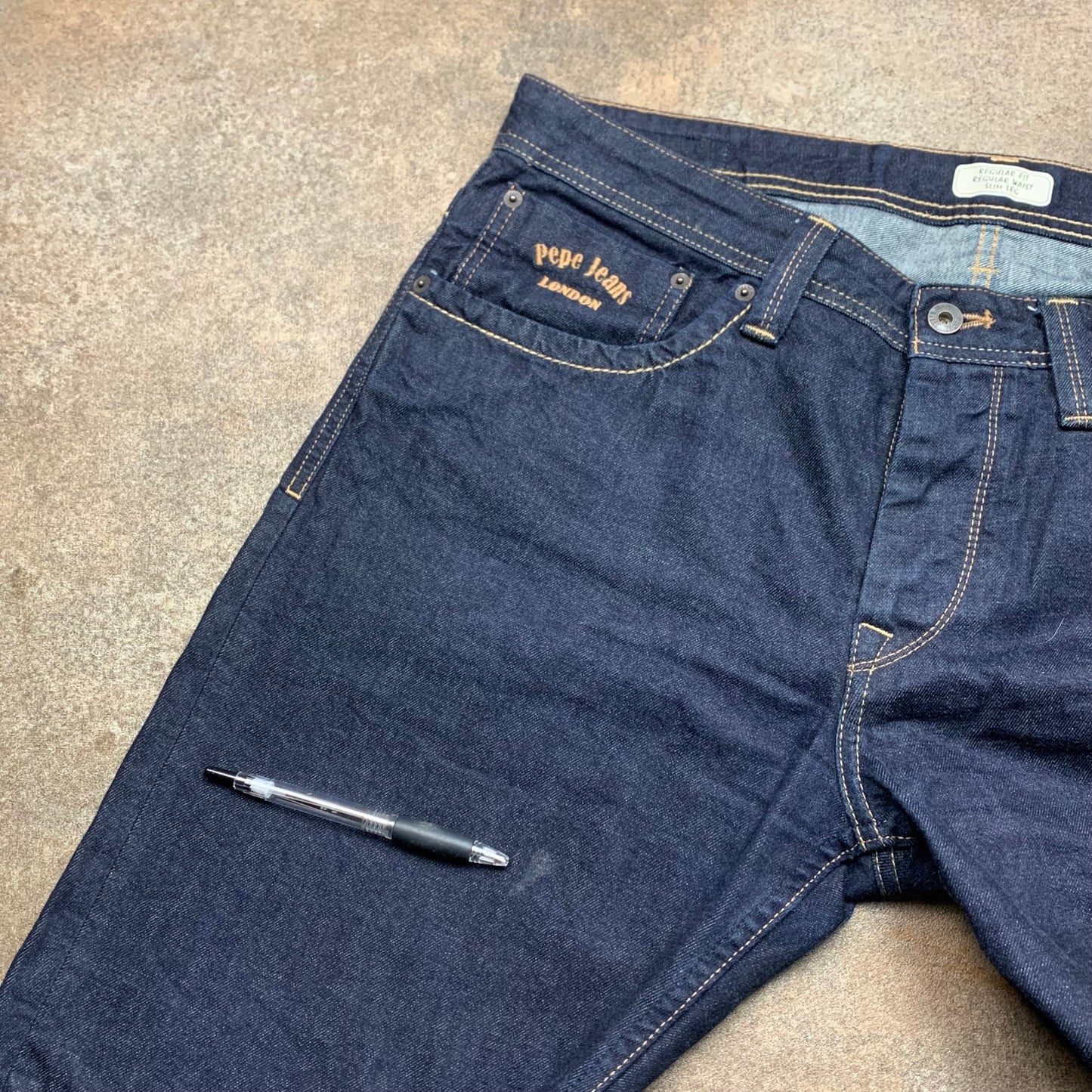 Pepe Jeans London navy jeans
