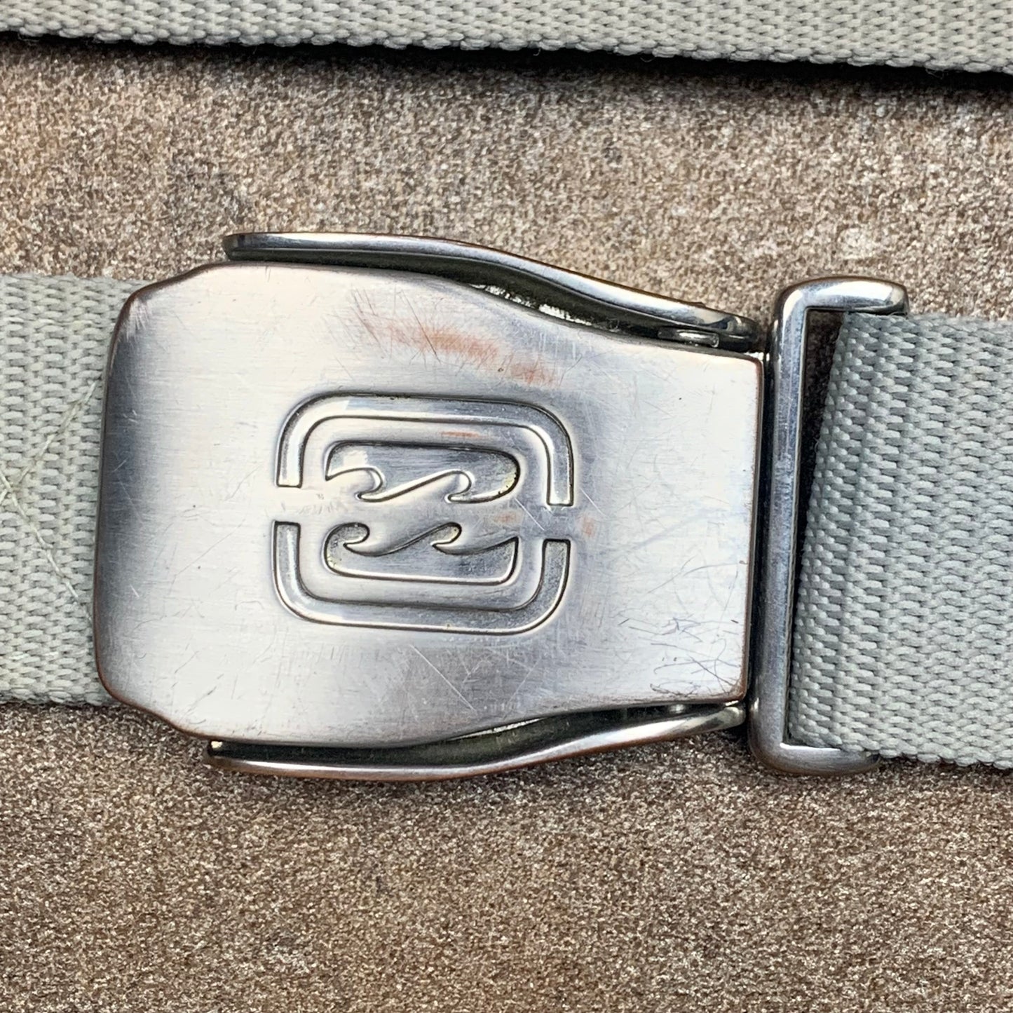 Billabong 00s graphic embroidered belt