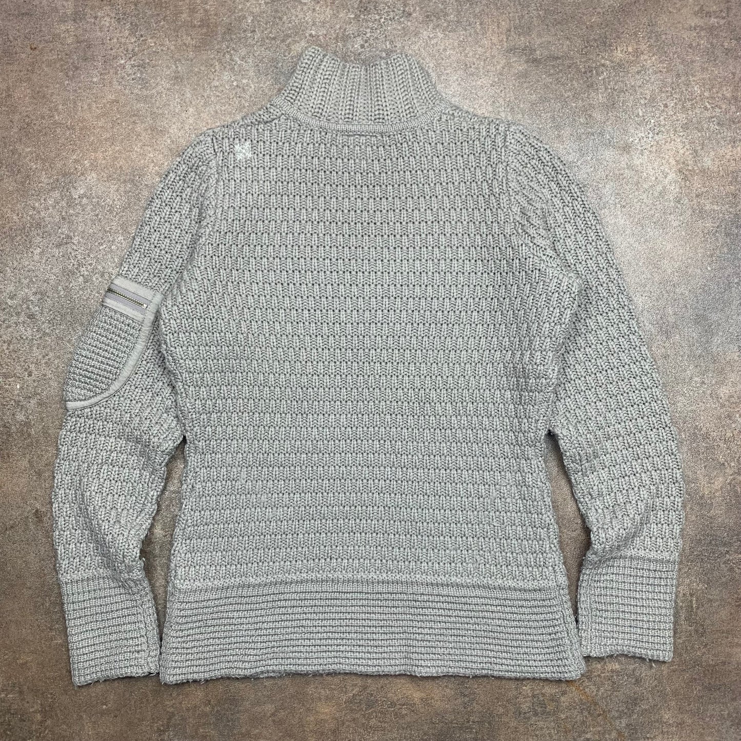 Oxbow 00s asymmetrical zip knit