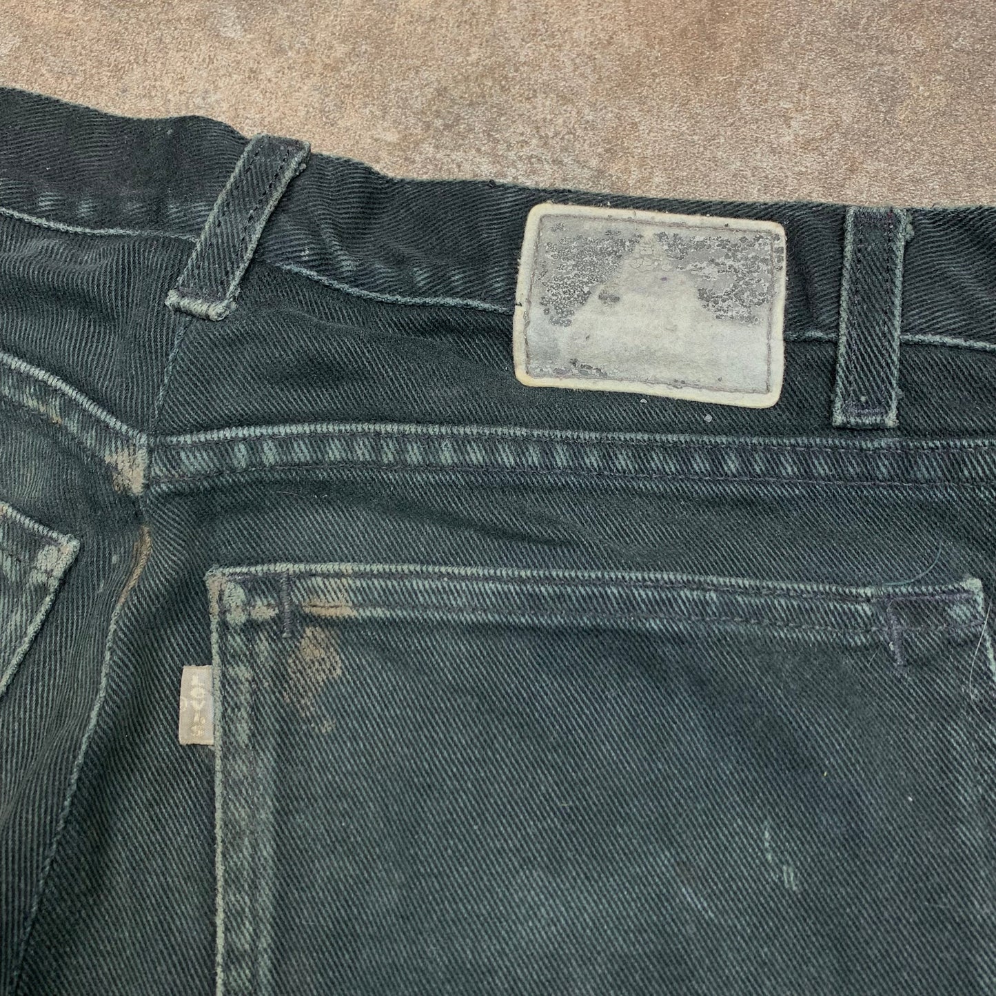 Levi's Silvertab 00s baggy black jeans
