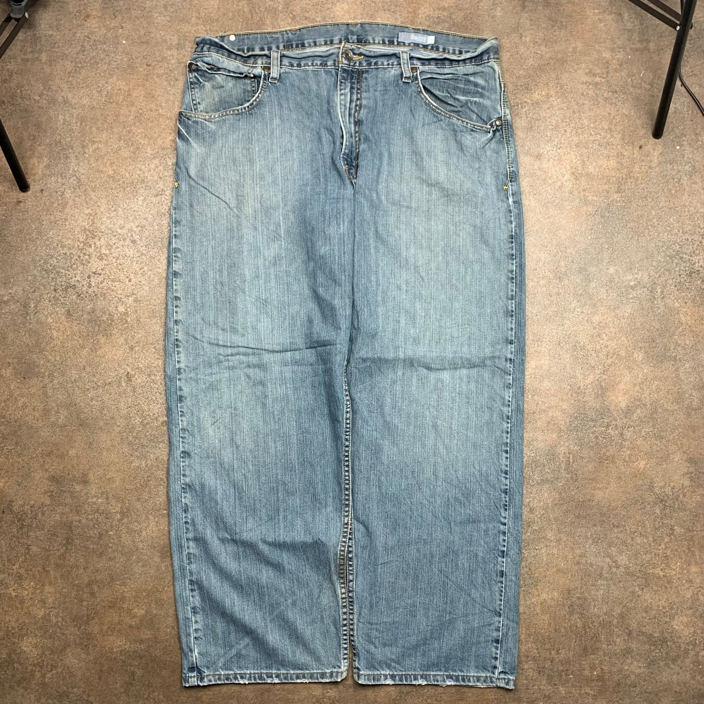 Levi's Silvertab 00s baggy blue jeans