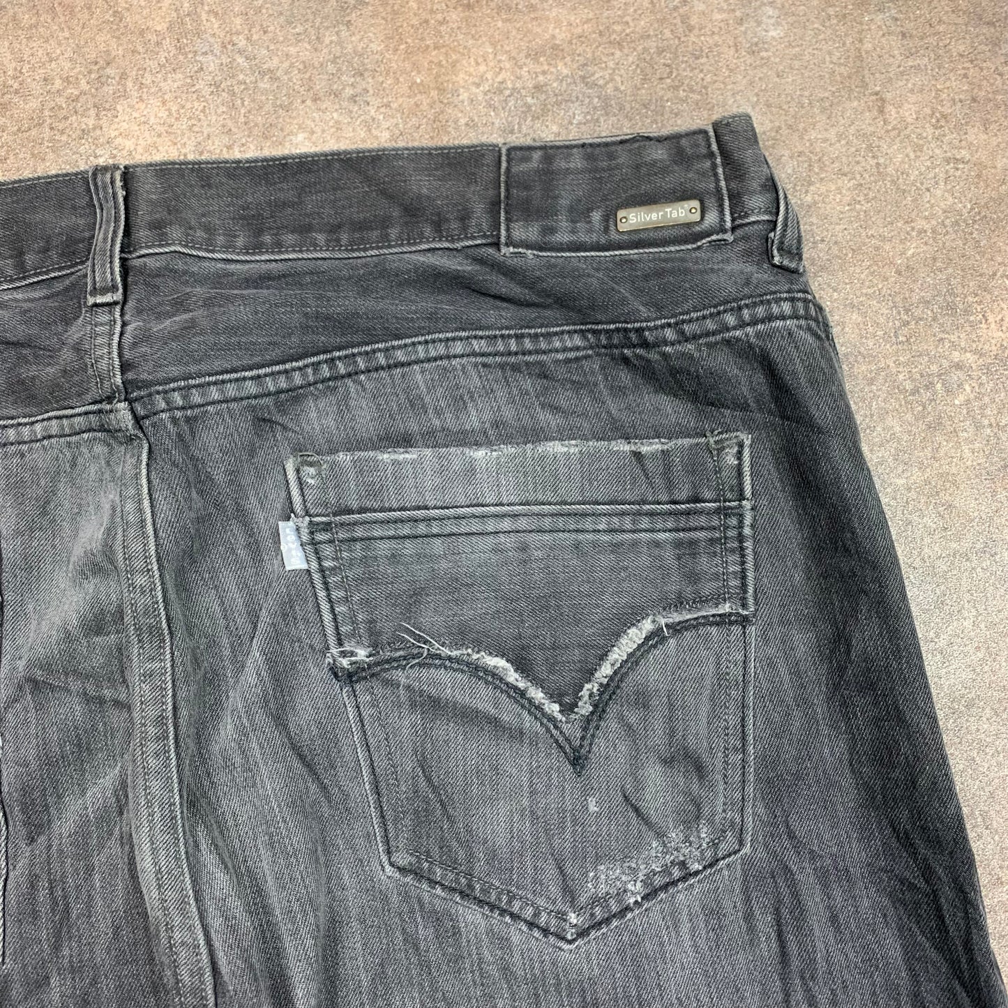 Levi's Silvertab 00s black grey baggy jeans