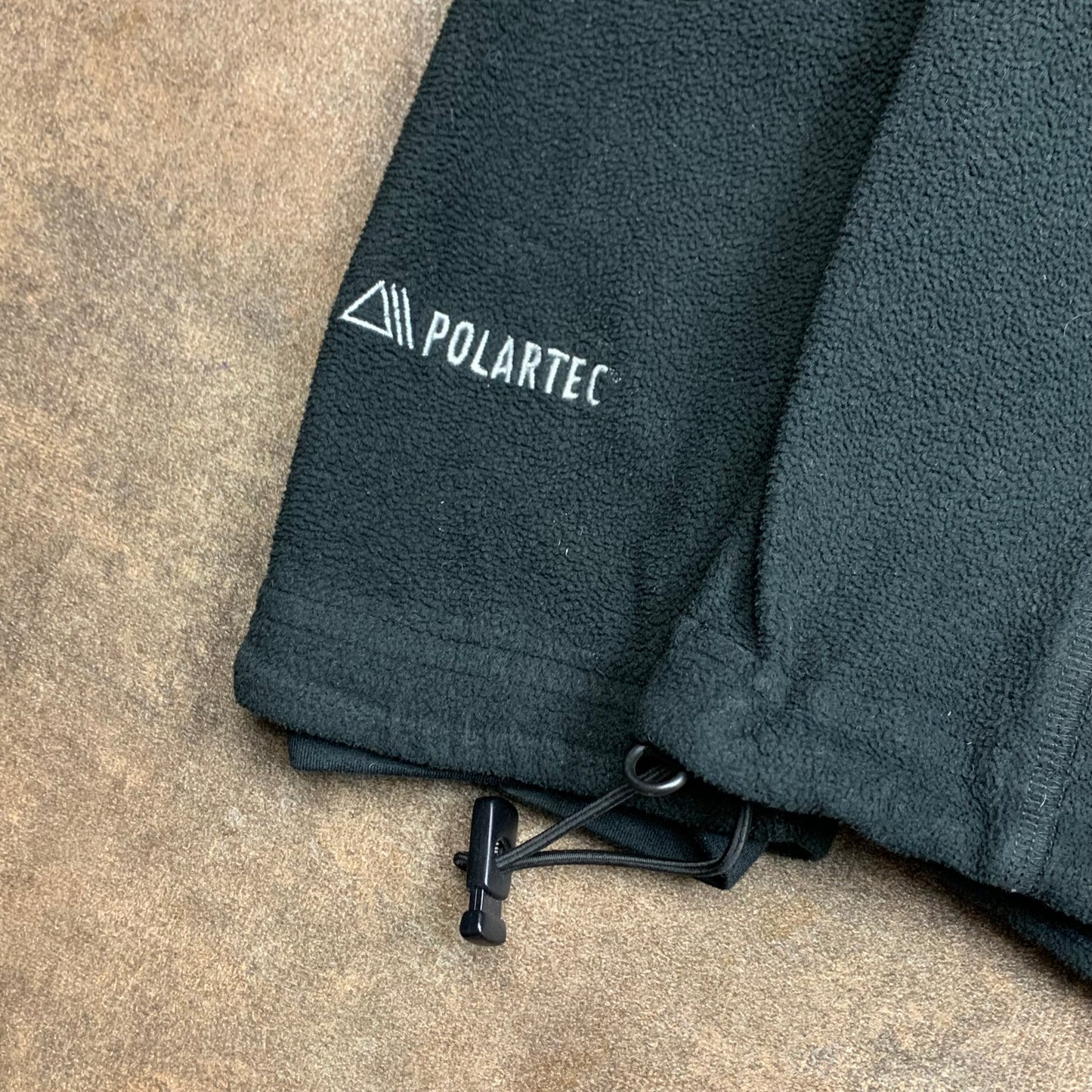 Mountain Hardwear 00s black zip fleece