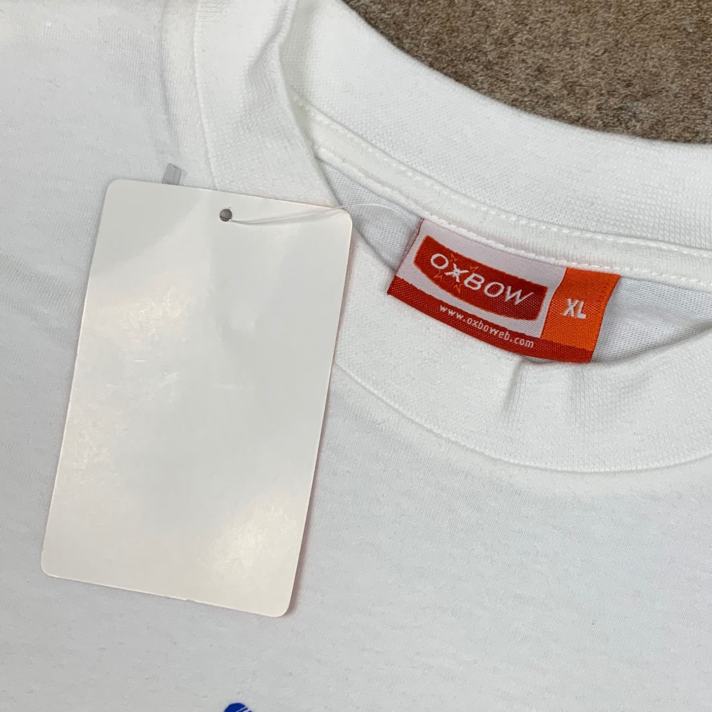 Oxbow 00s white surf graphic tee
