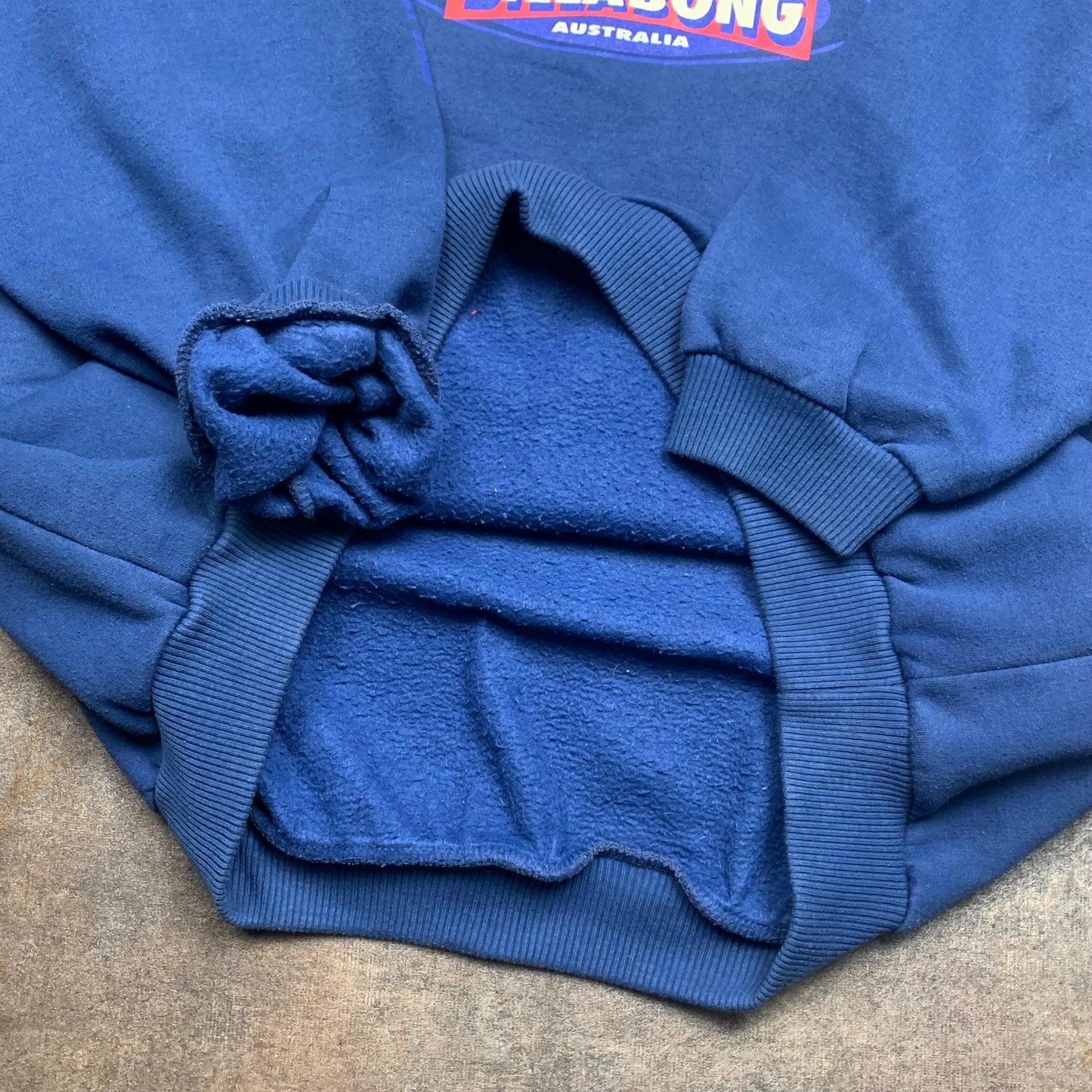 Billabong 90s graphic navy sweatshirt