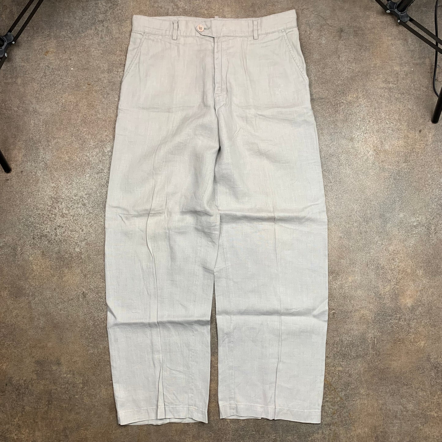 Armani Jeans 00s baggy linen jeans