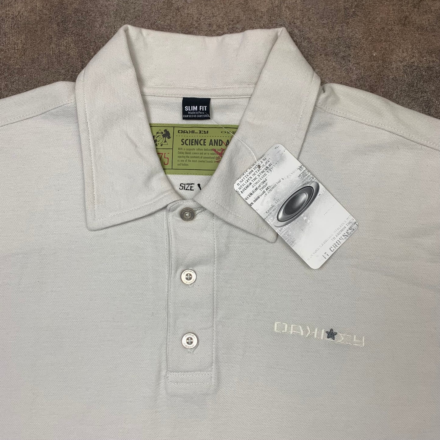 Oakley 00s Science and Art polo shirt