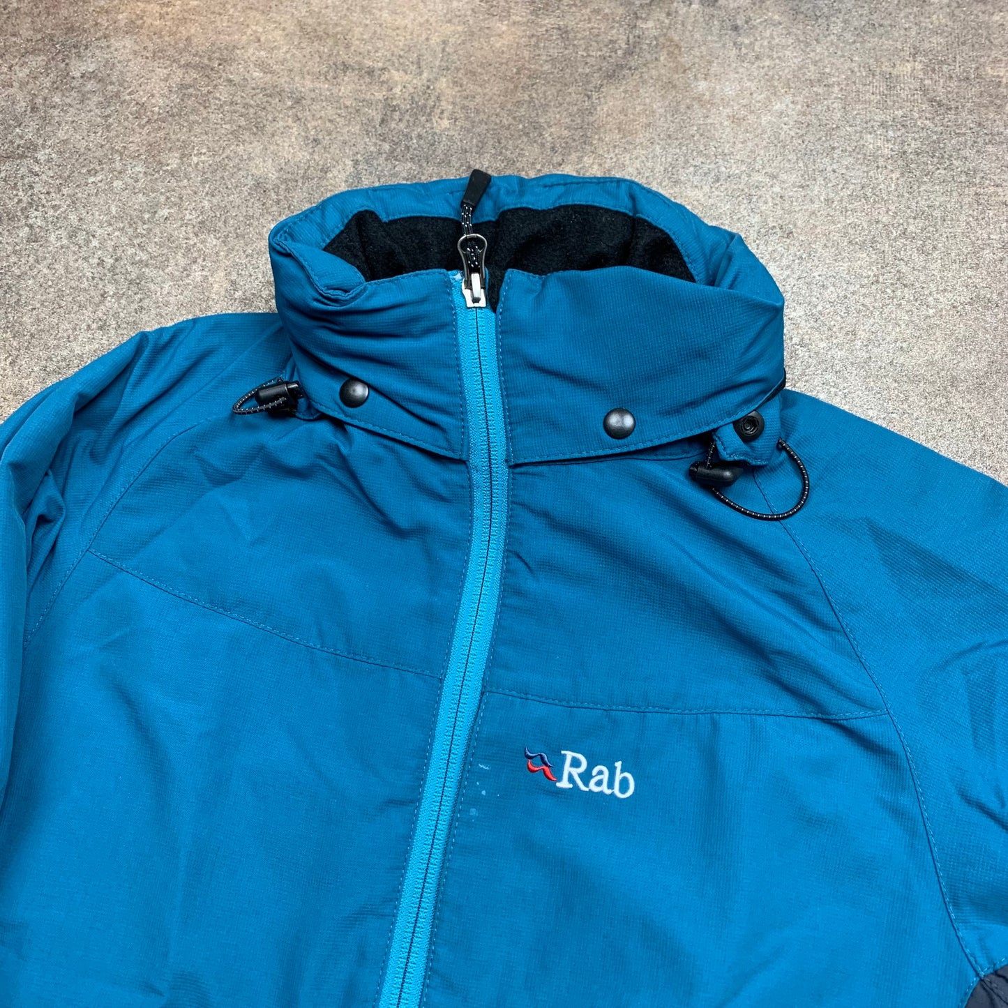 Rab Women's vapour rise blue grey jacket