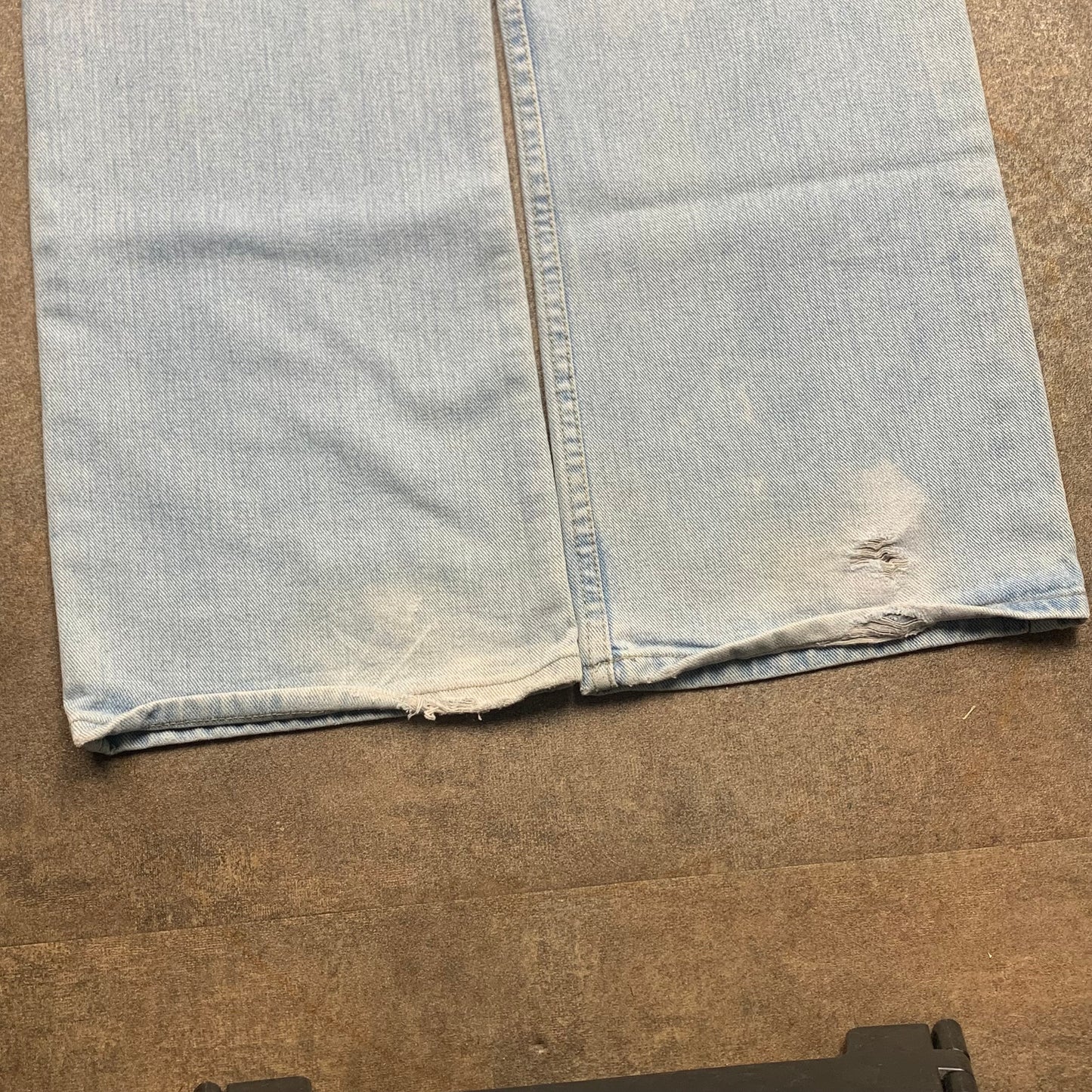 RedBox 00s baggy pale blue denim jeans