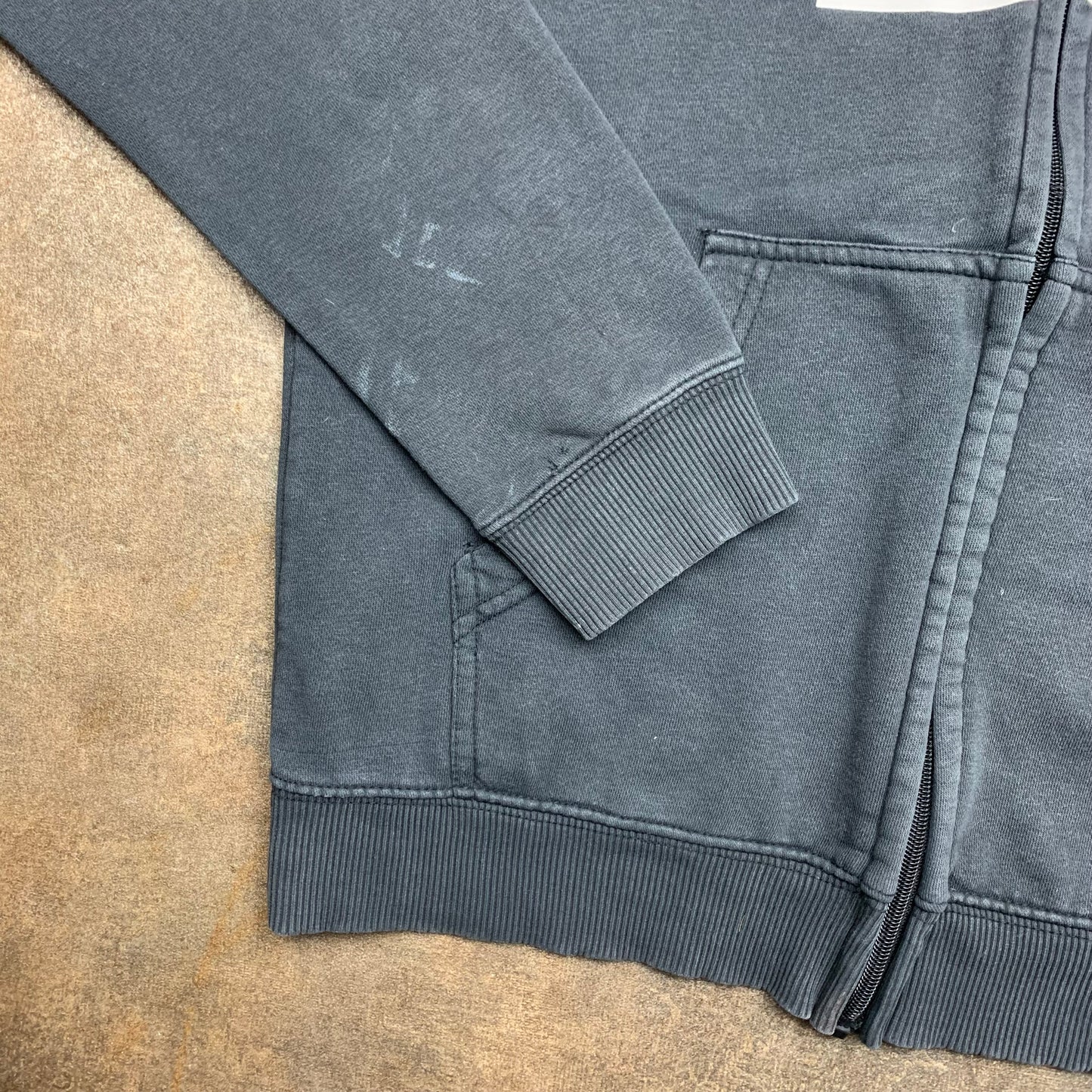 DC Shoes 00s graphic zip hoodie