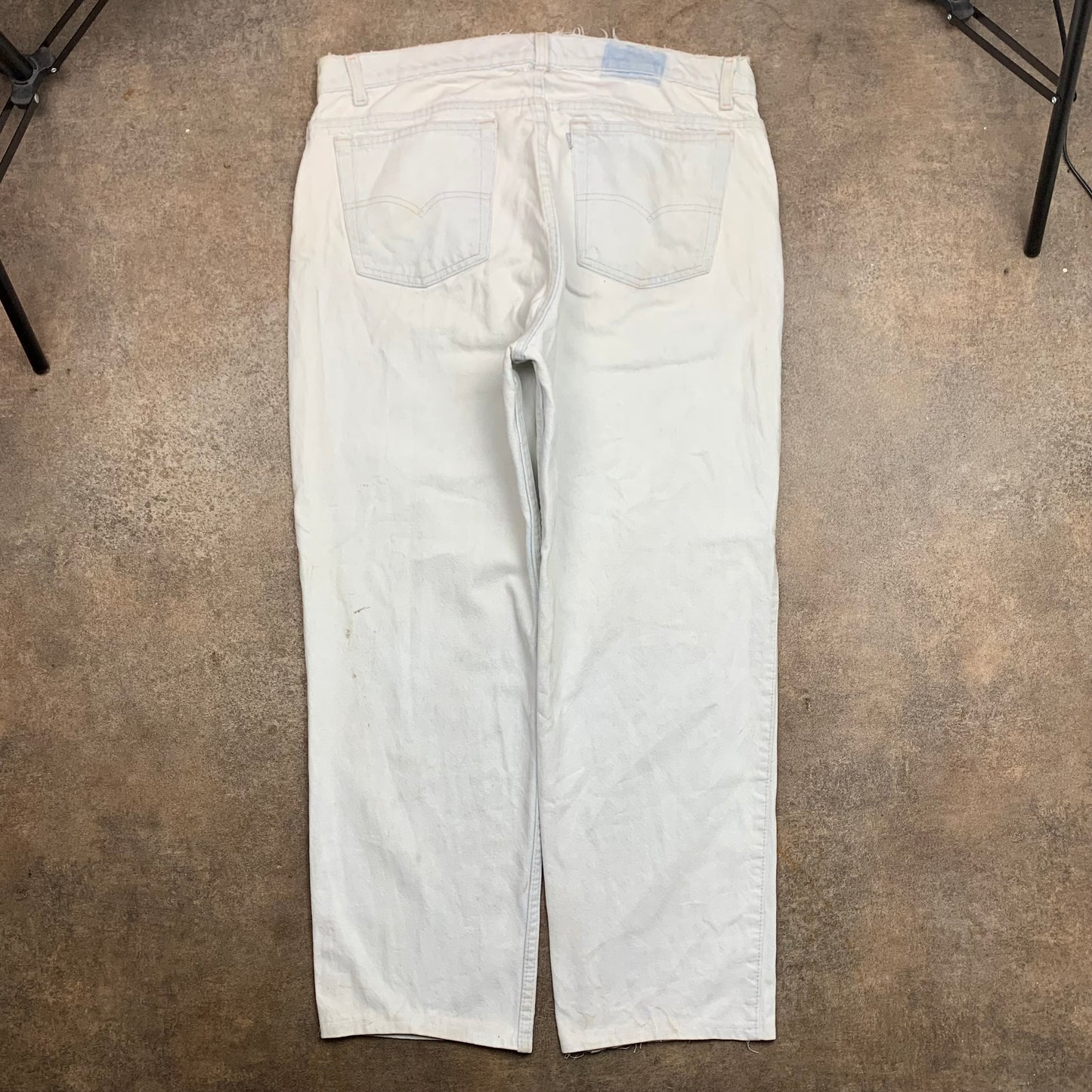 Levi's Silvertab 00s white baggy jeans