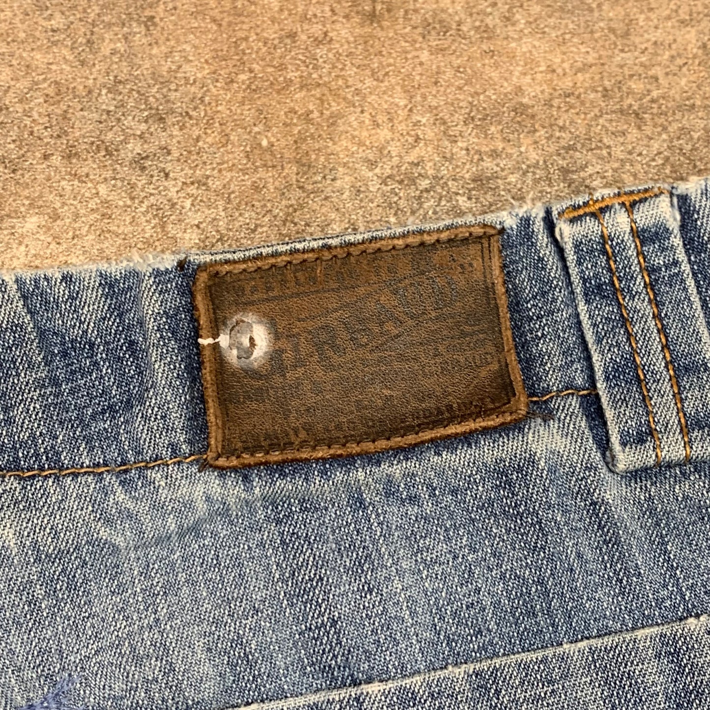 Marithé + François Girbaud 00s blue baggy jeans