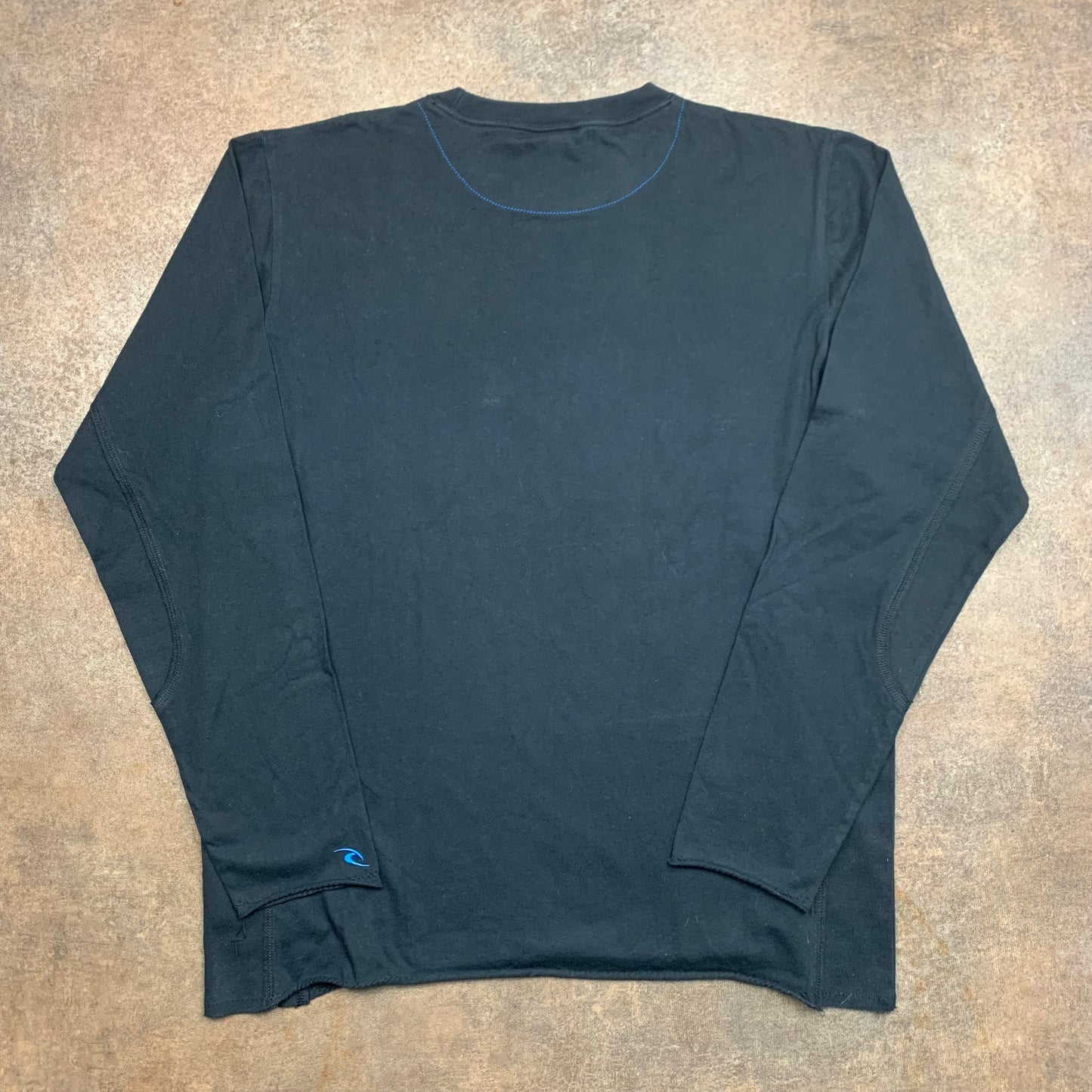 Rip Curl 00s black graphic long sleeve tee