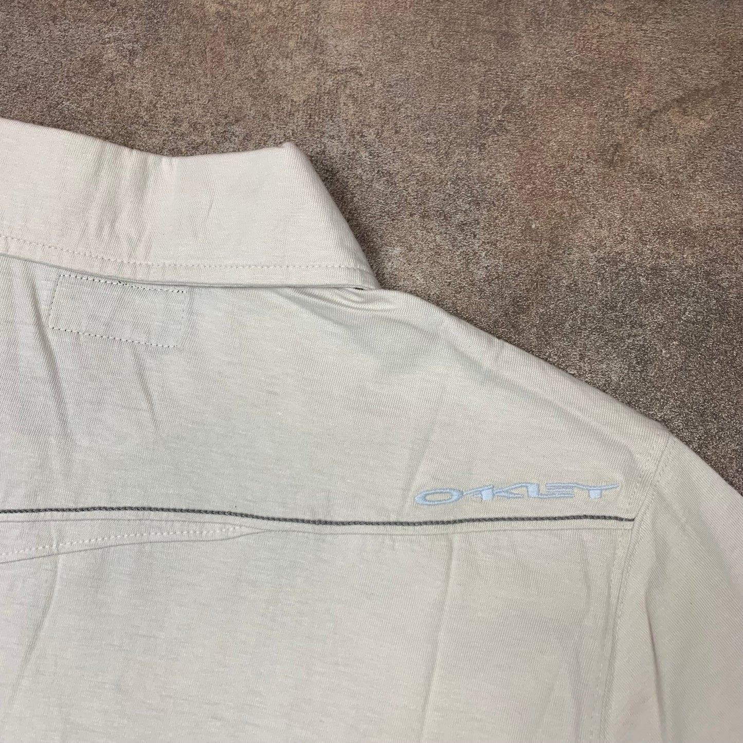 Oakley 00s deadstock graphic polo shirt