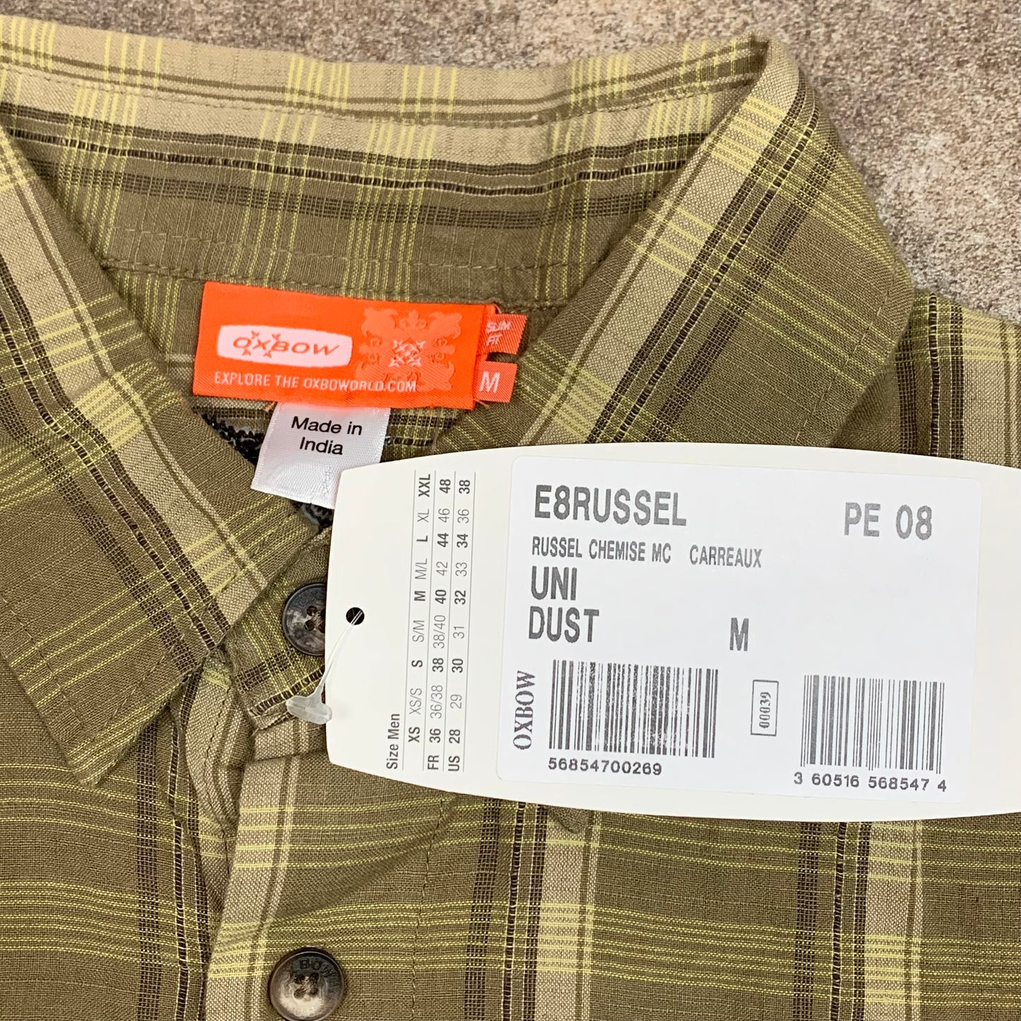 Oxbow 00s deadstock graphic button shirt