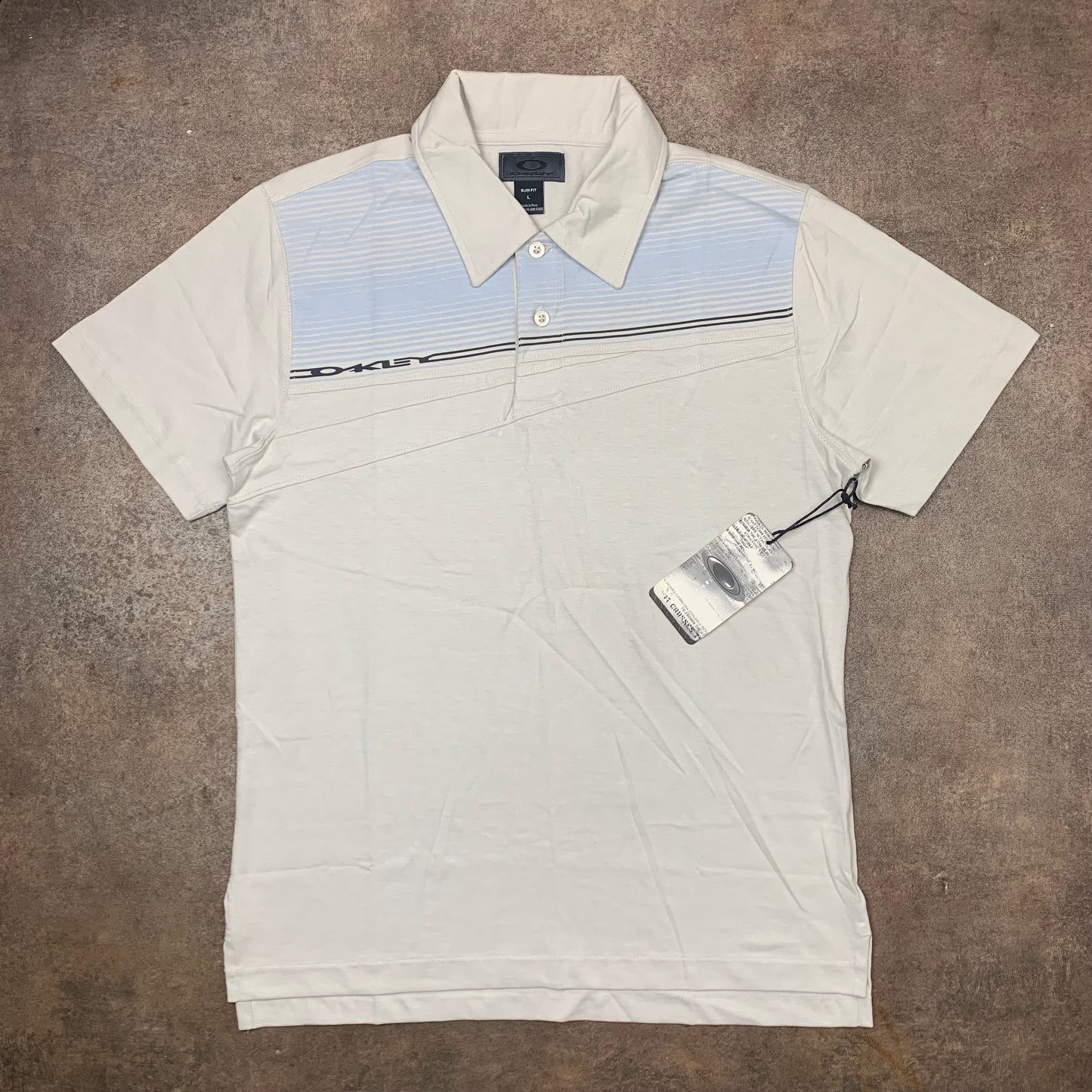Oakley 00s deadstock graphic polo shirt