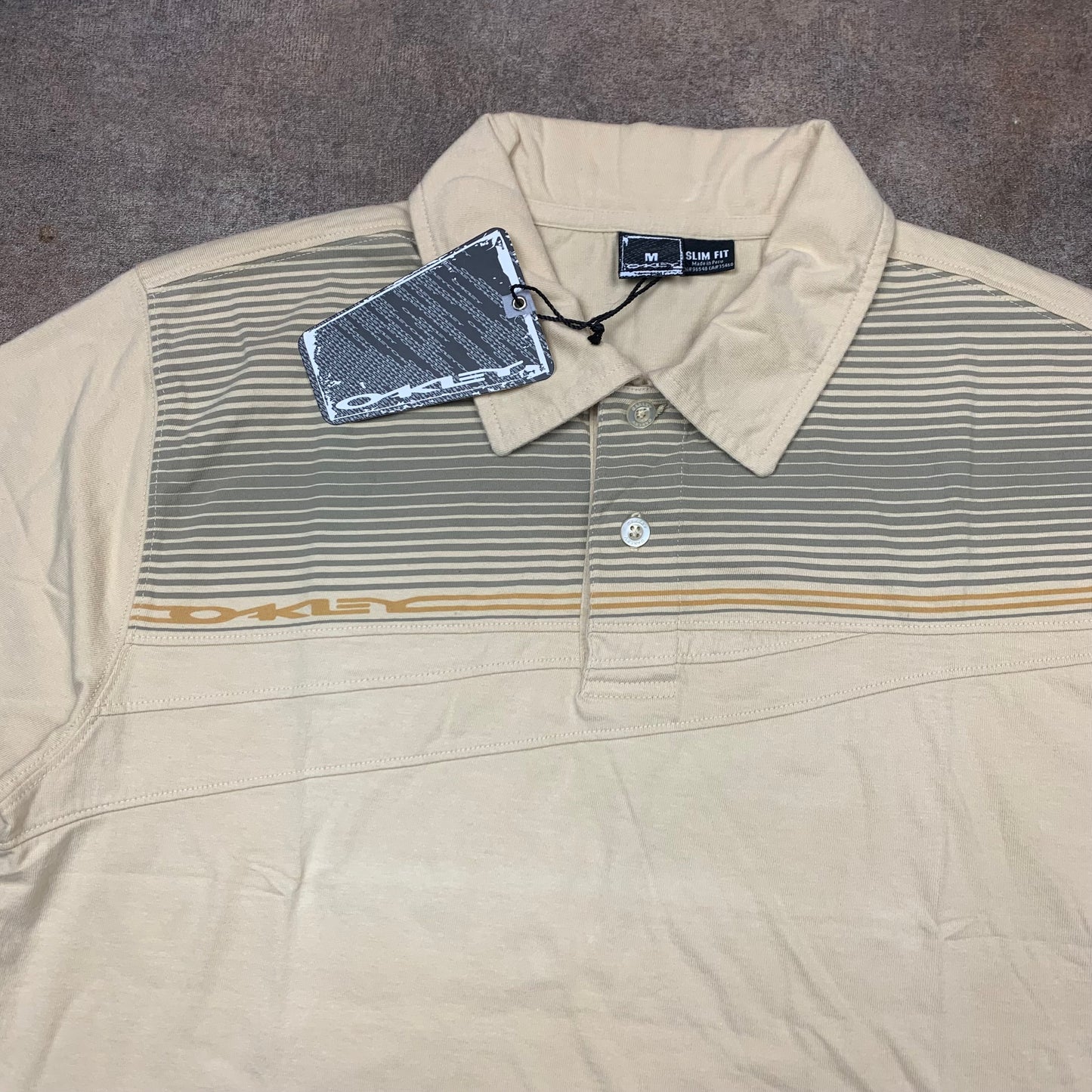 Oakley 00s deadstock graphic polo shirt