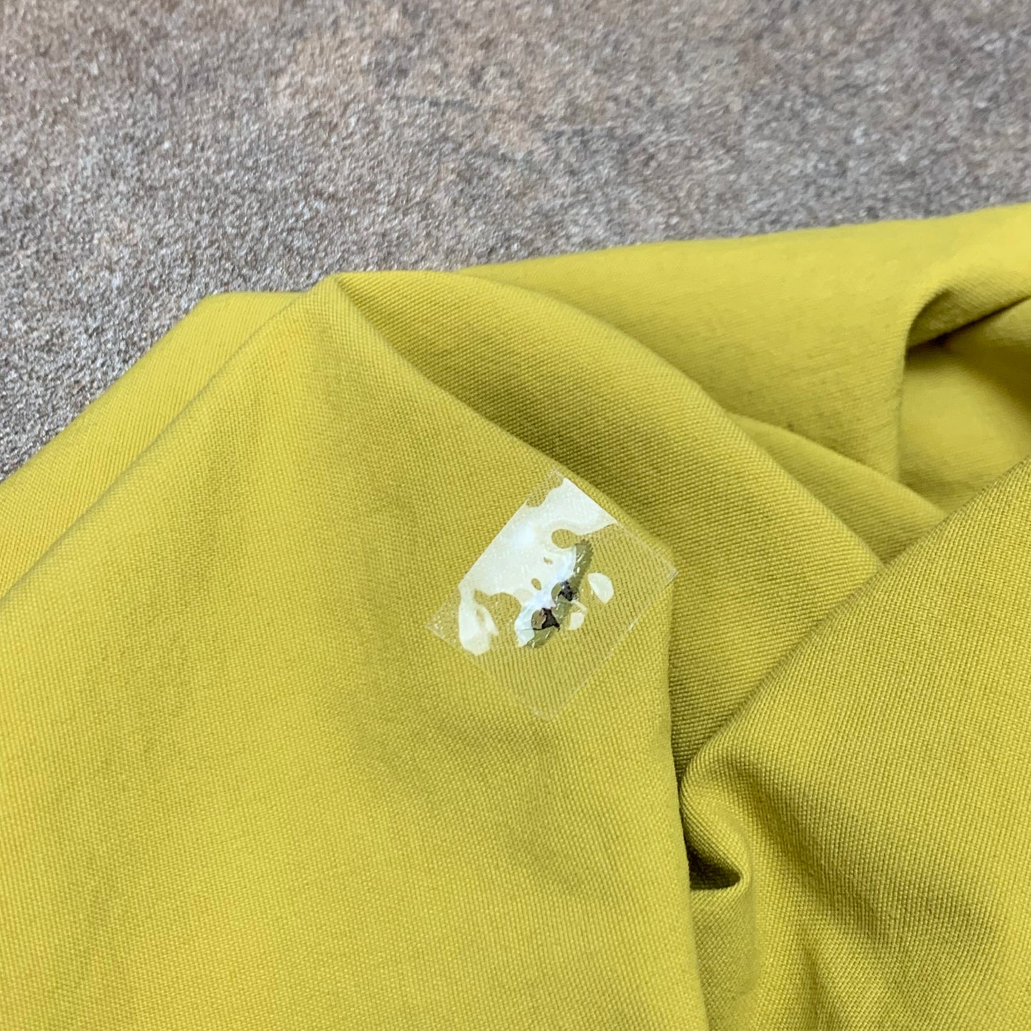 Oxbow 90s yellow graphic boxy zip jacket