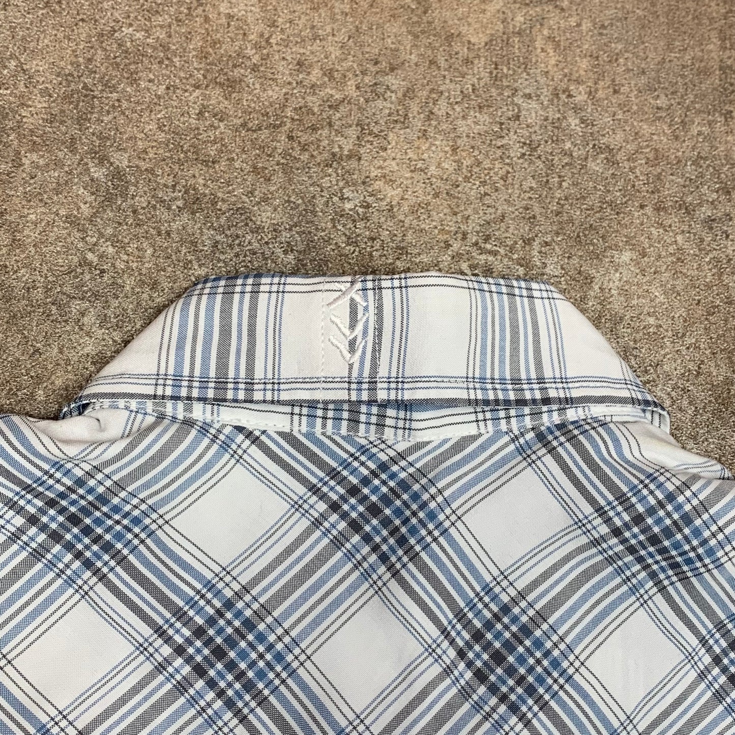 Quiksilver 00s plaid button shirt
