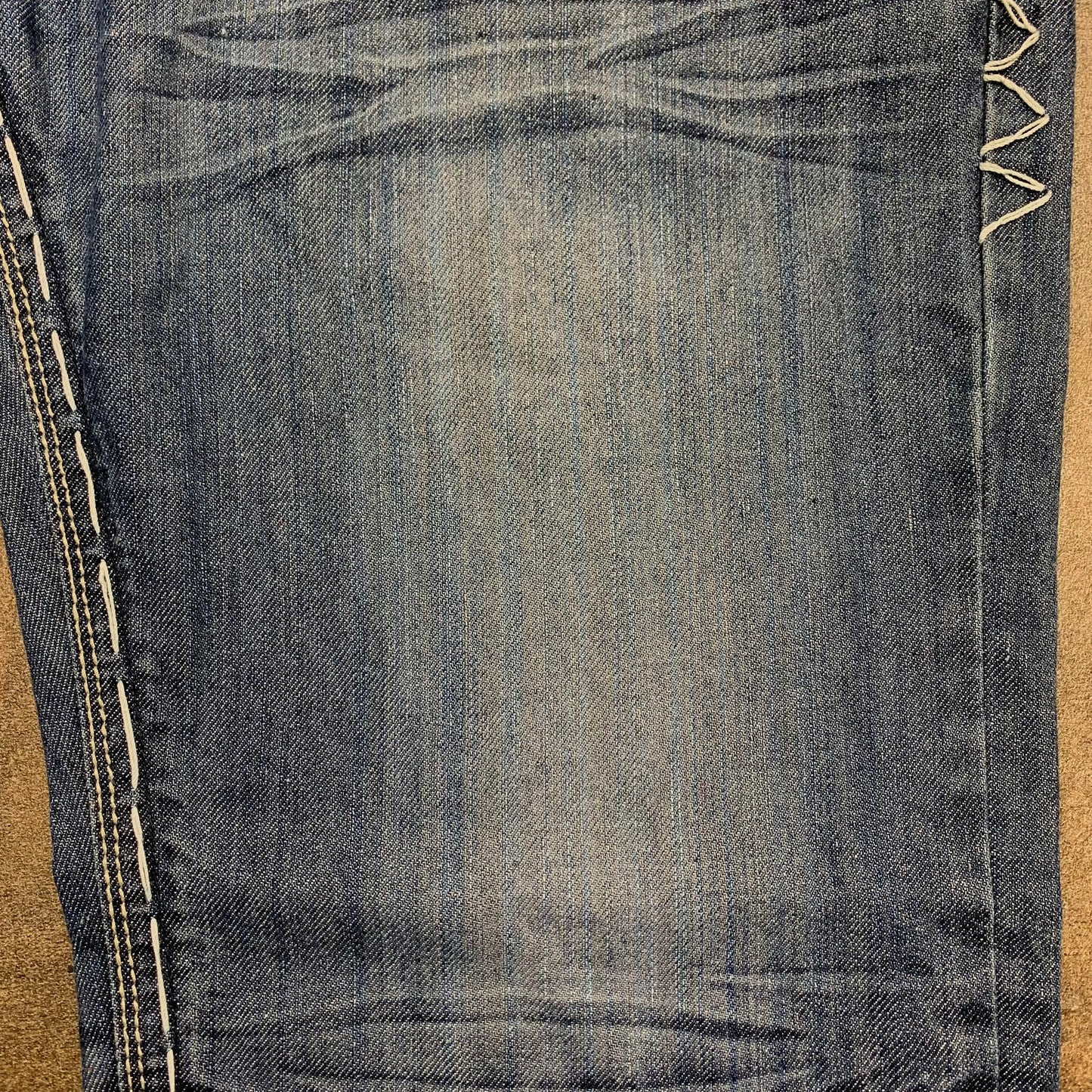 Reve Kayden K 00s flared graphic baggy jeans