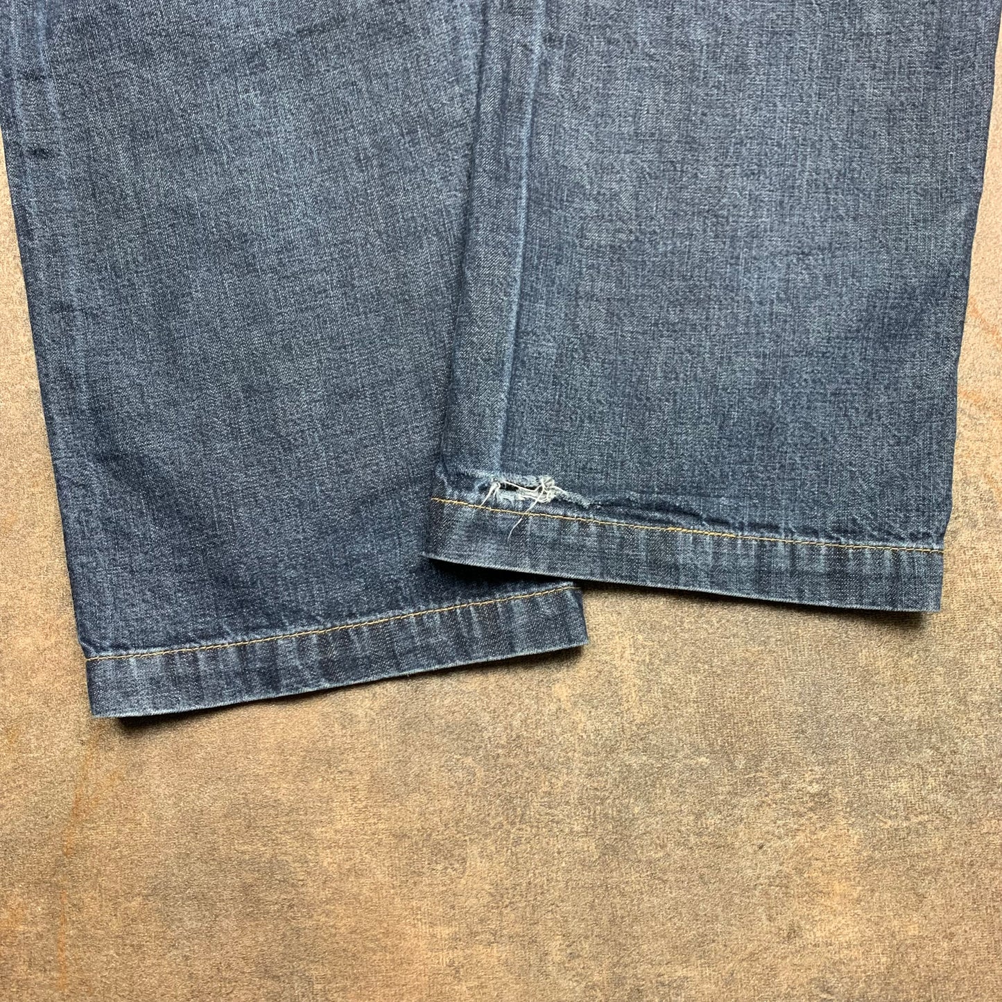 Oakley Software 00s navy baggy carpenter jeans