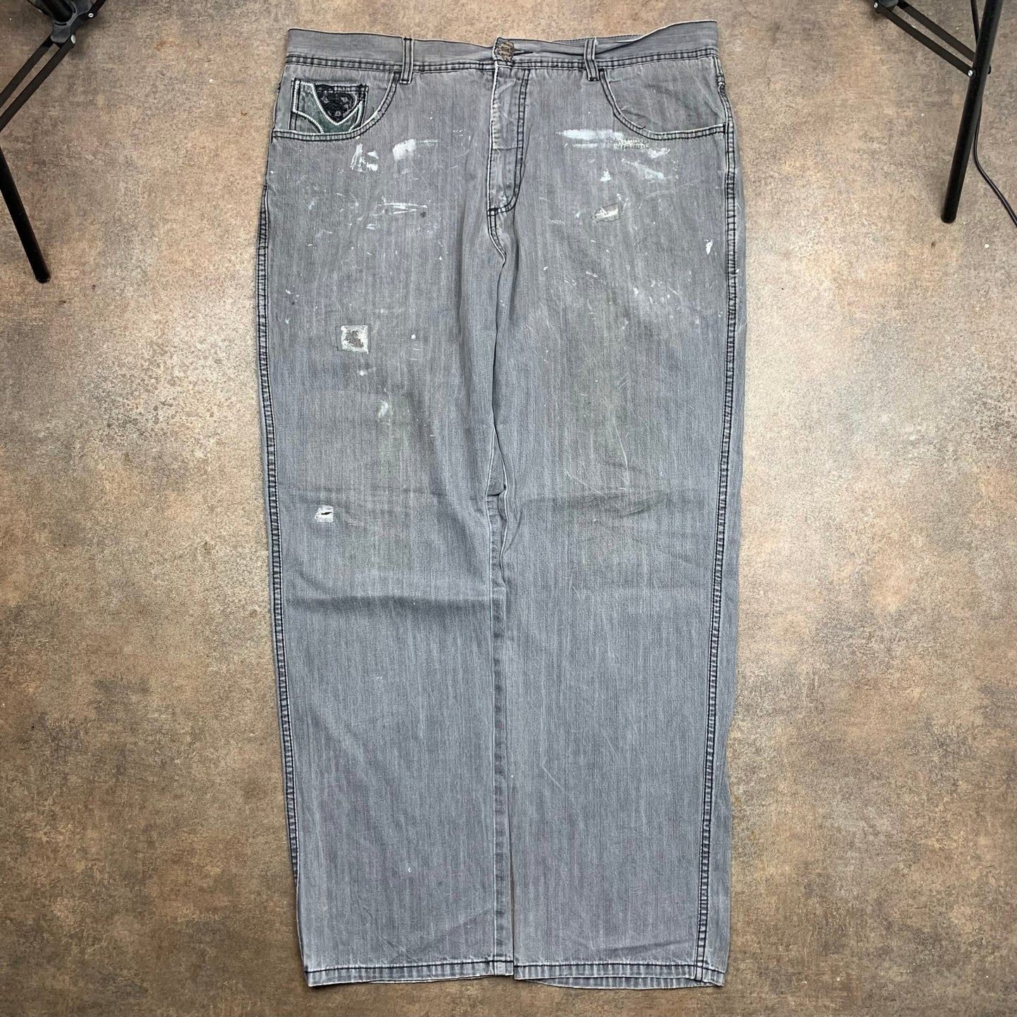 Pelle Pelle 00s graphic baggy jeans
