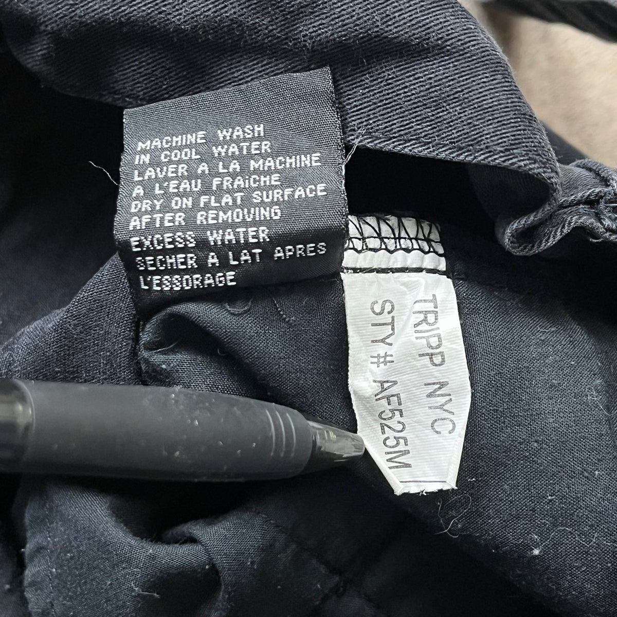 Tripp NYC 90s baggy zip off jeans (30")