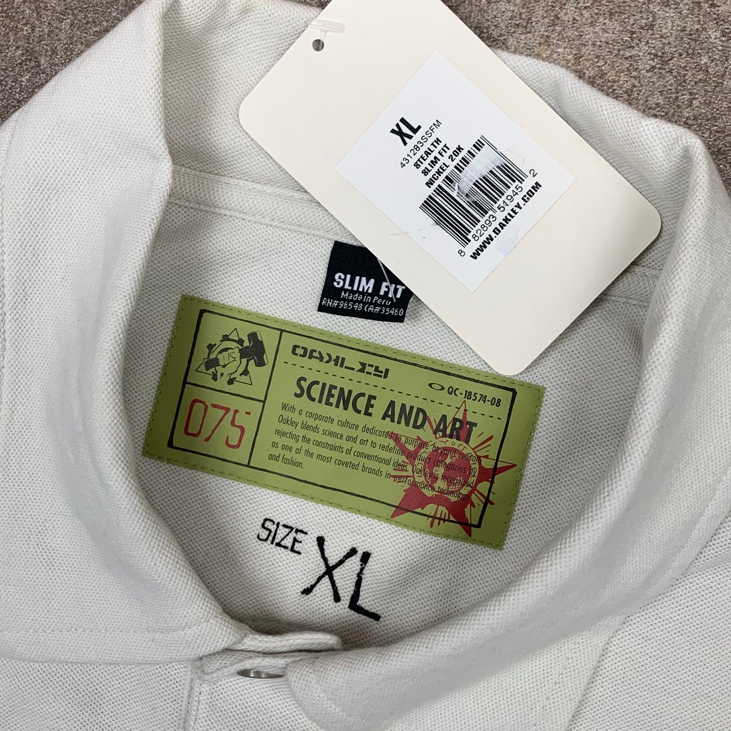 Oakley 00s Science and Art polo shirt