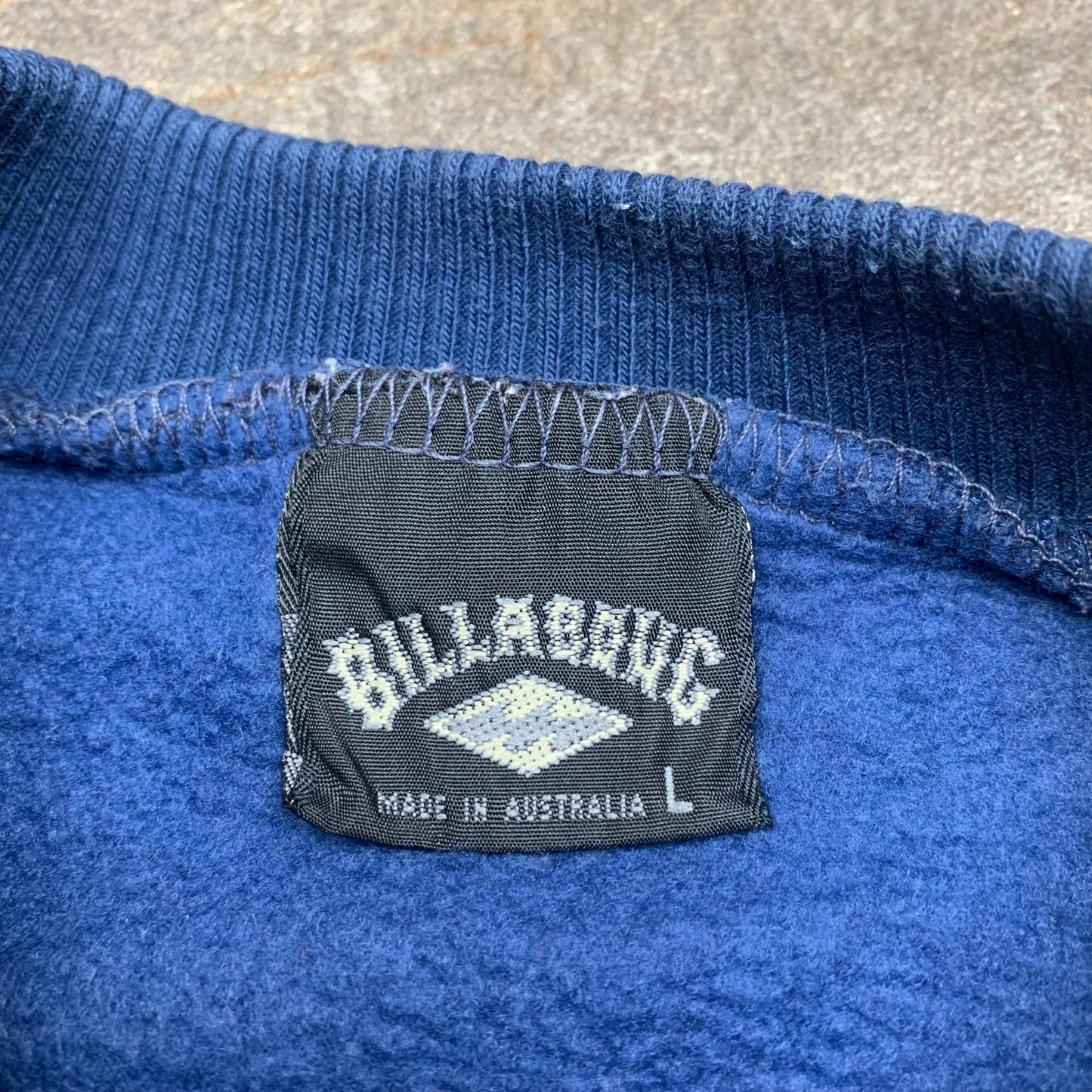 Billabong 90s graphic navy sweatshirt