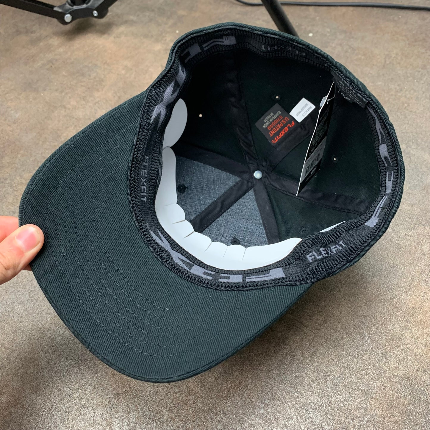 Fox Racing 00s black graphic grunge cap