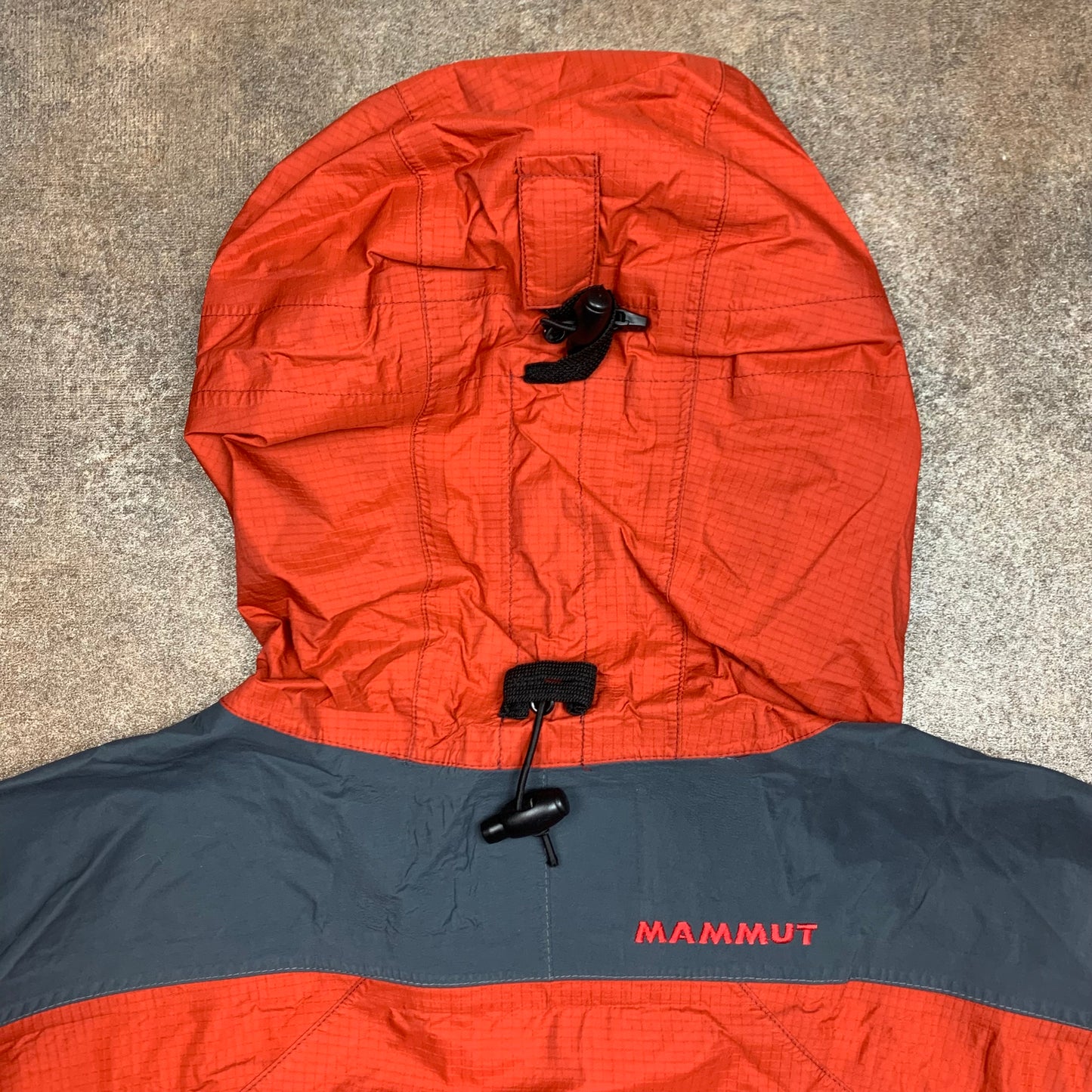 Mammut 90s gore-tex utilised orange grey jacket