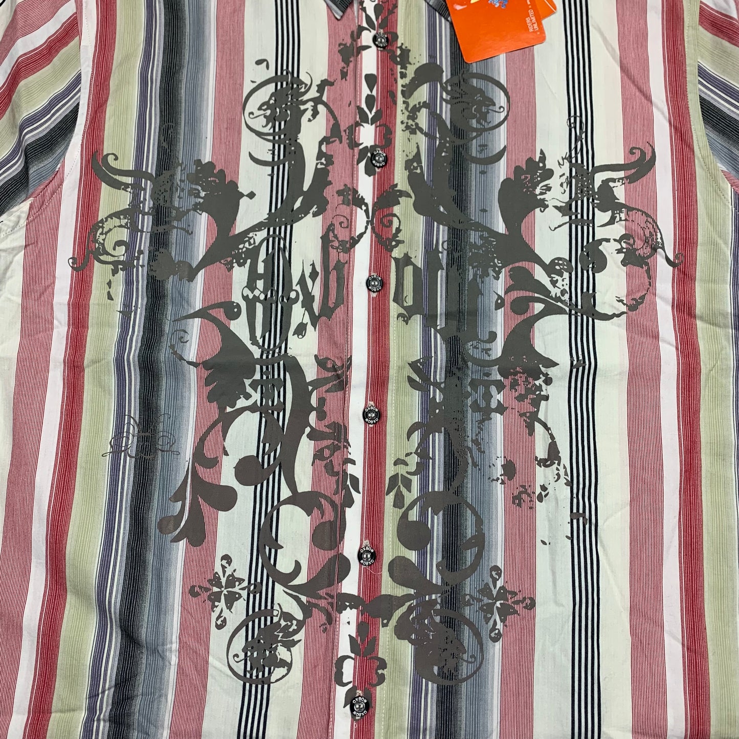 Oxbow 00s deadstock graphic button shirt