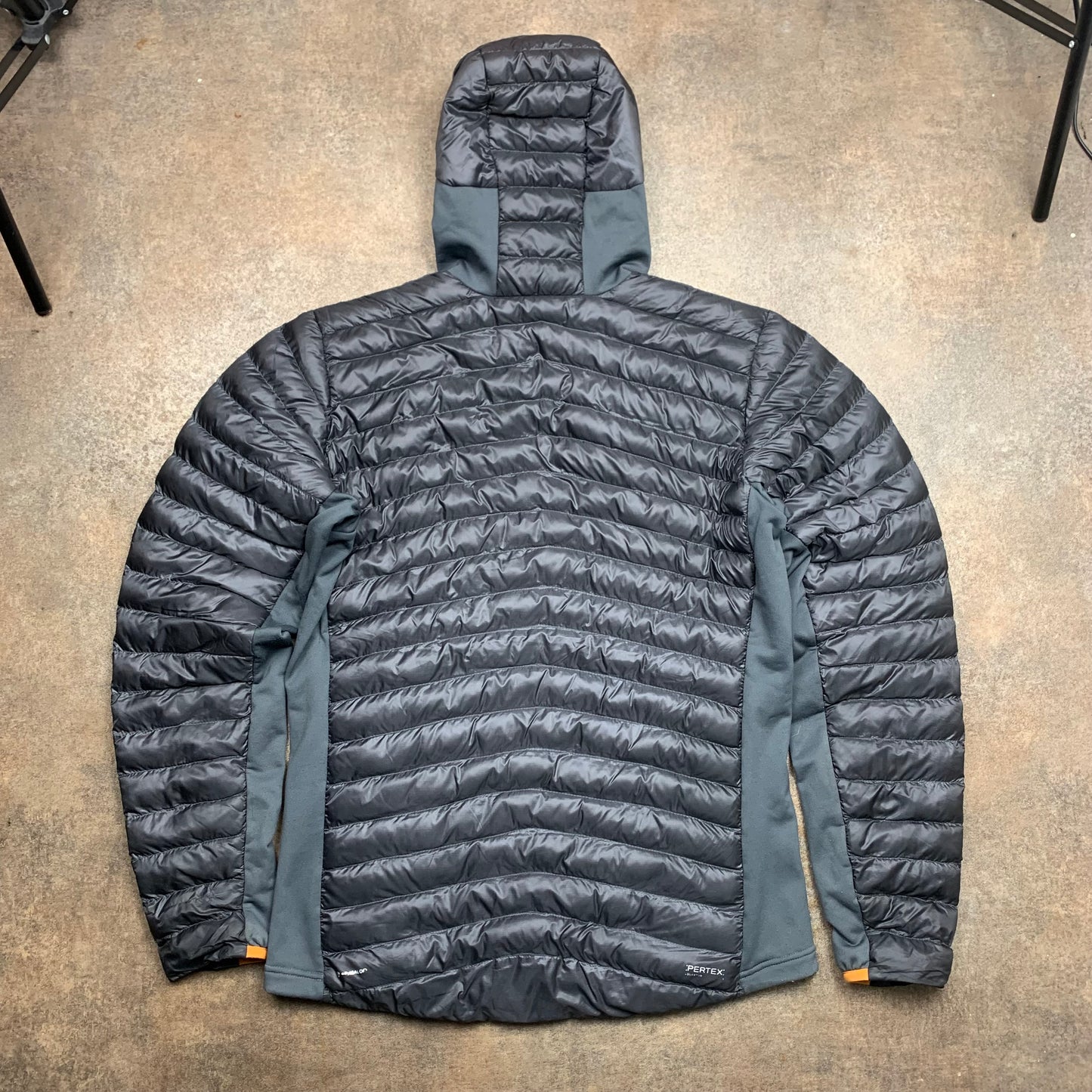 Rab Pertex Quantum grey puffer jacket