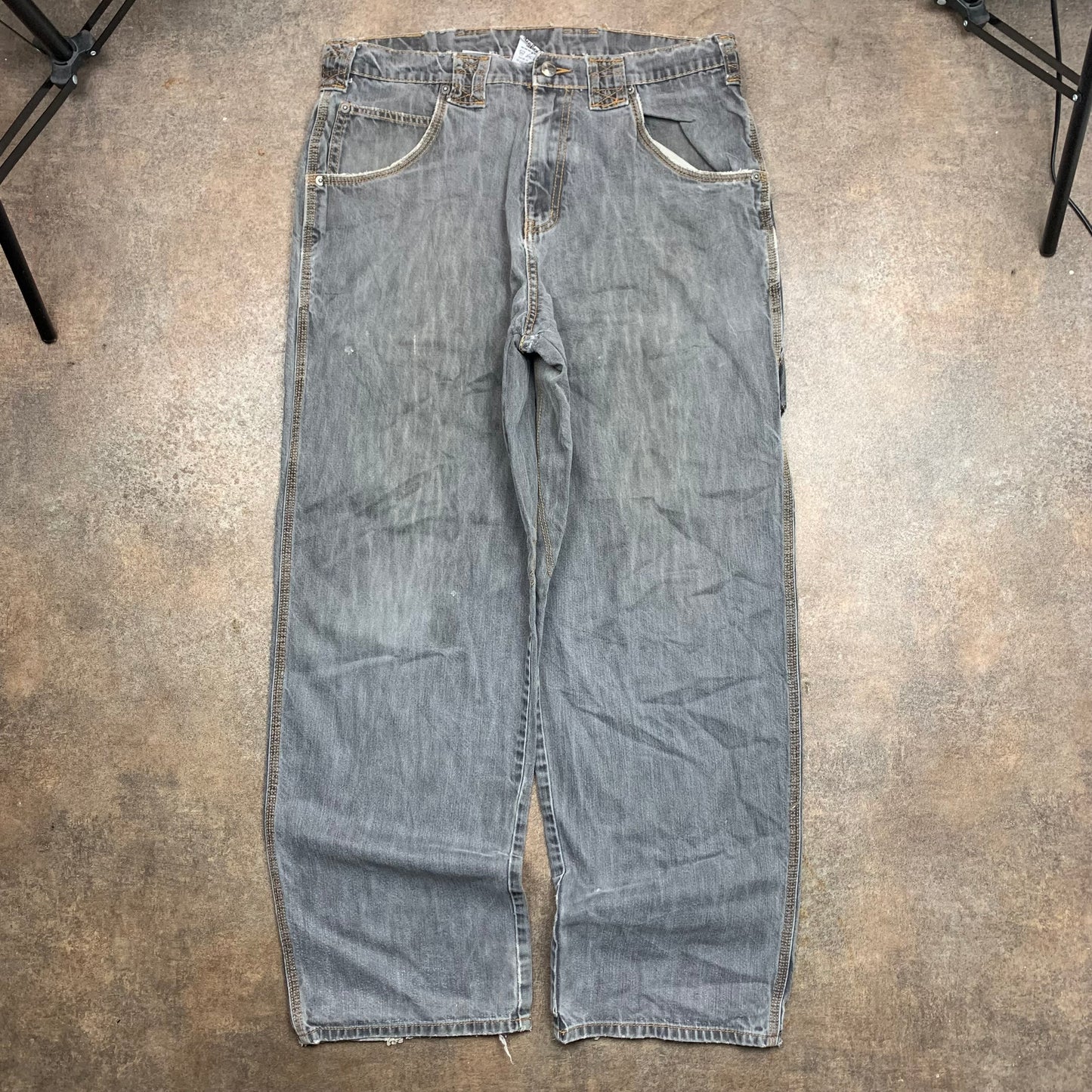 Diabolik Goeland 00s baggy skull jeans