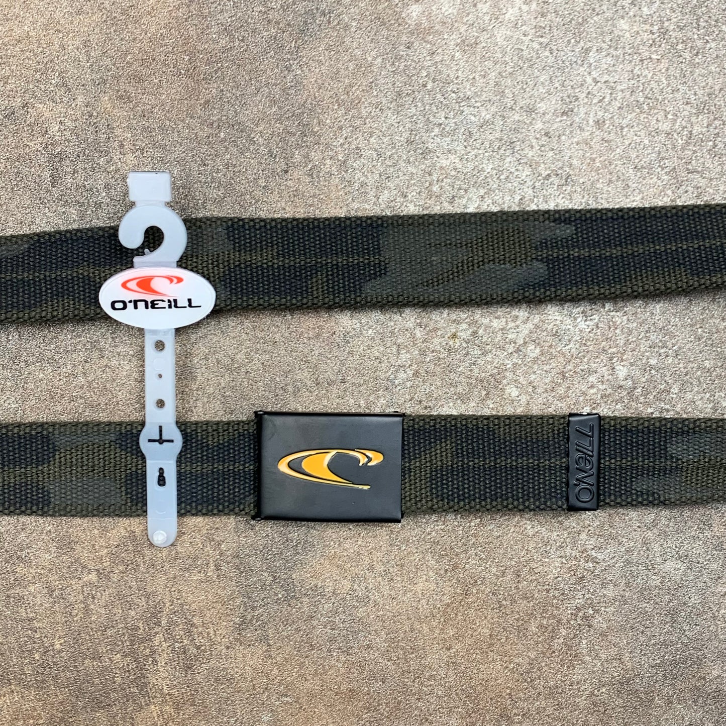 O'Neill 00s khaki camo belt