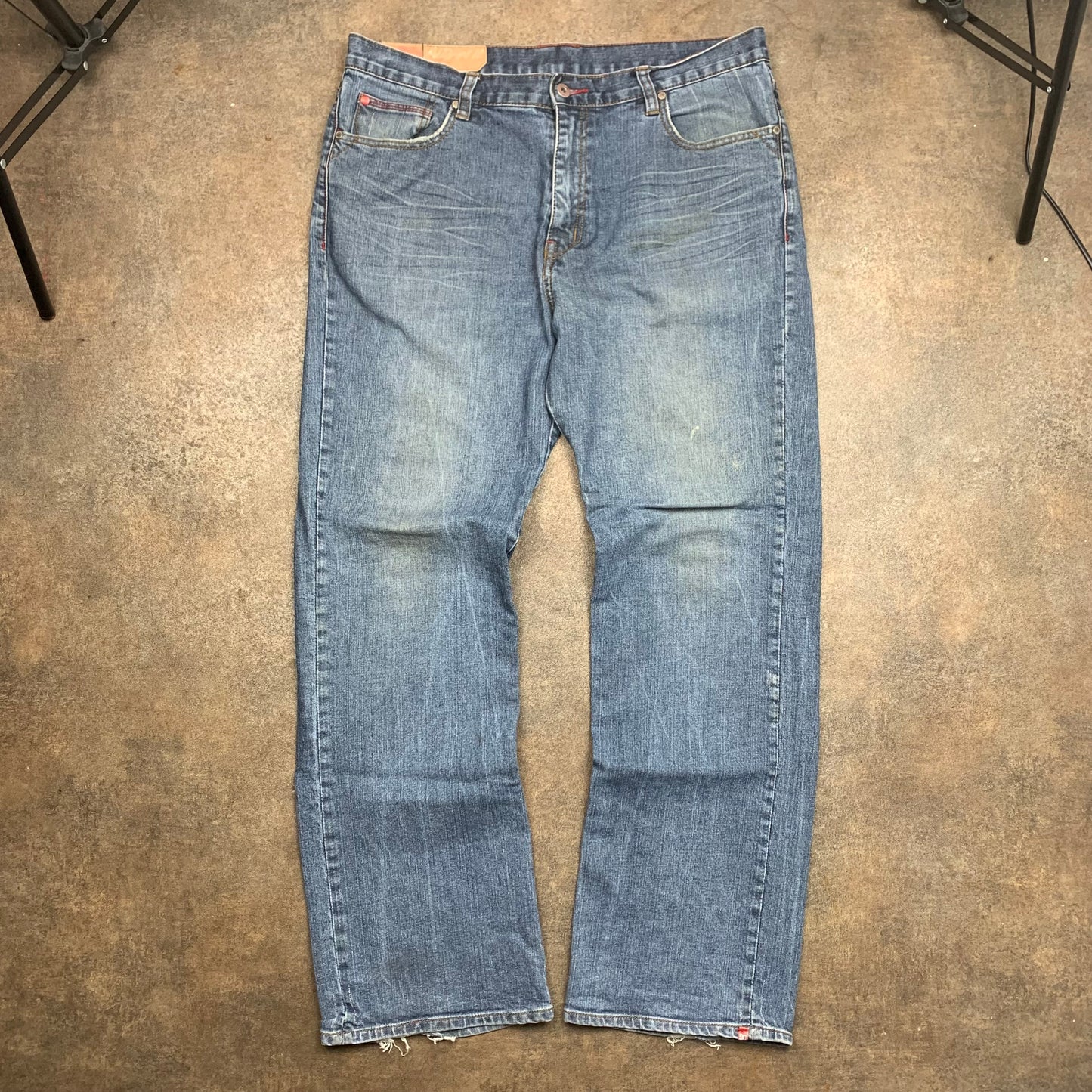 DC Shoes baggy graphic jeans