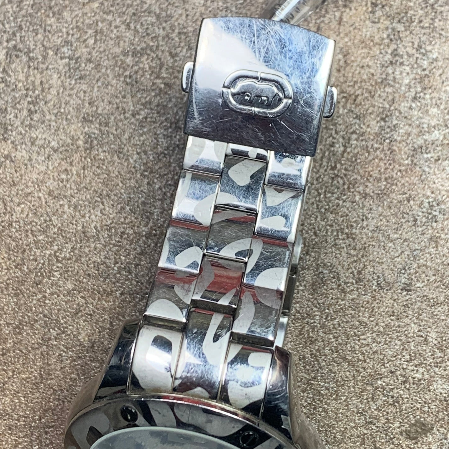 Ecko Unltd. 00s leopard print watch