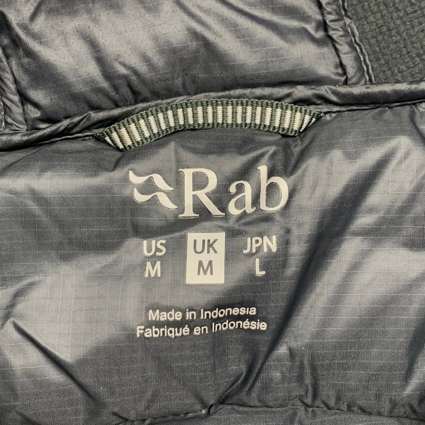 Rab Pertex Quantum grey puffer jacket